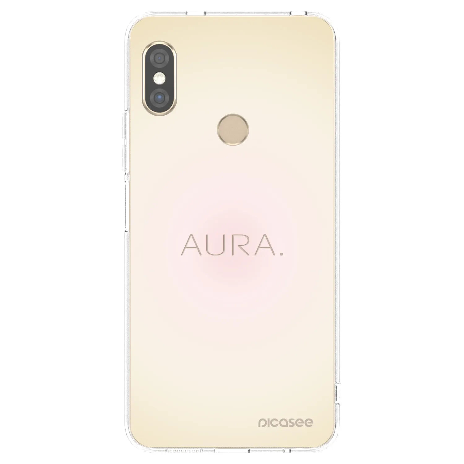 Picasee husă transparentă din silicon pentru Xiaomi Redmi Note 5 Global - Aura