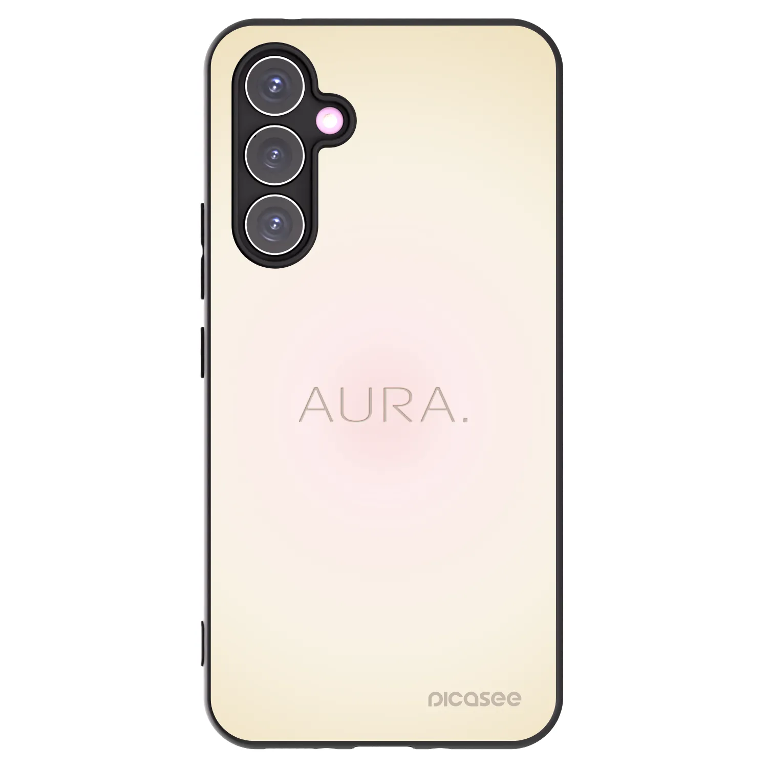 Picasee husă neagră din silicon pentru Samsung Galaxy A54 5G A546B - Aura