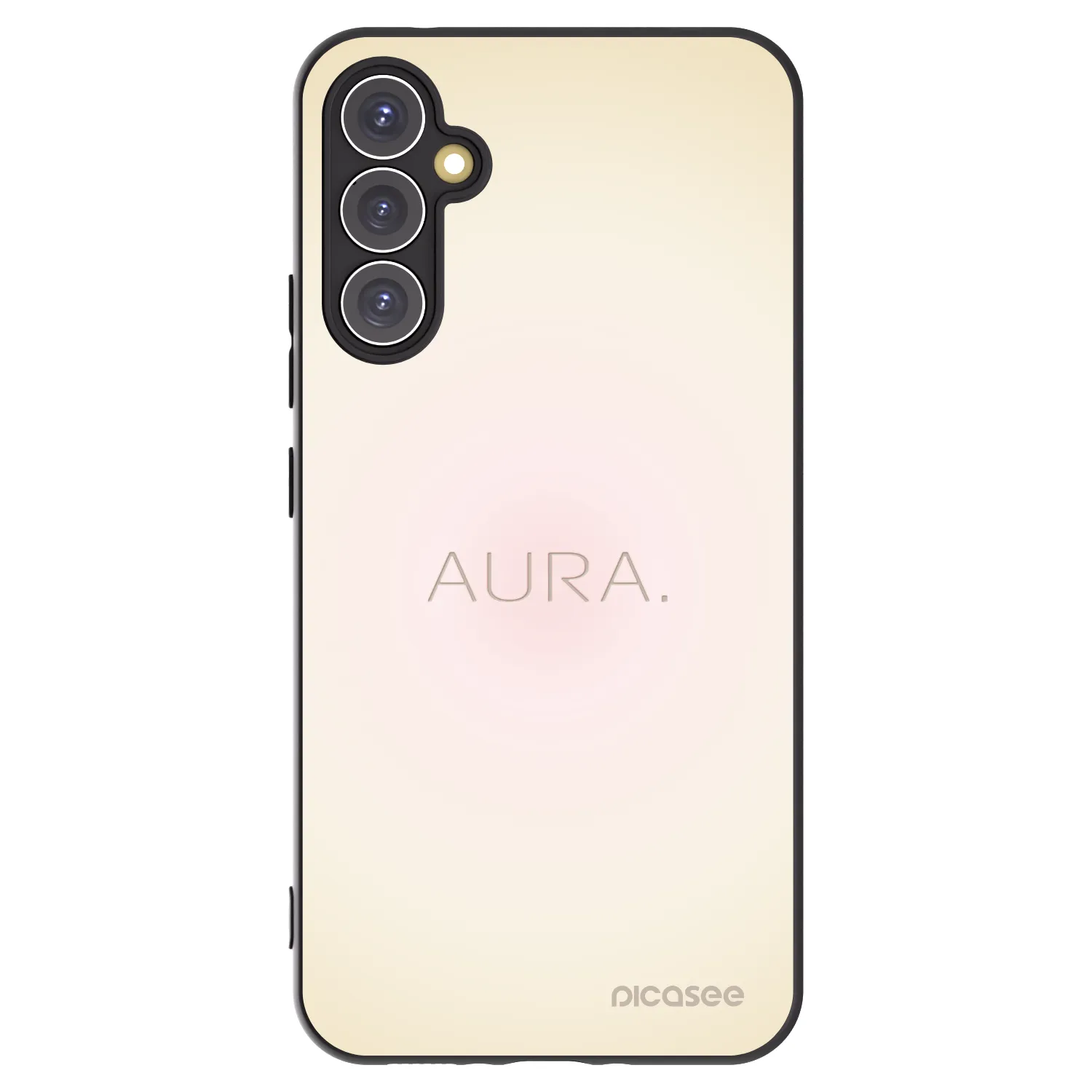 Picasee husă neagră din silicon pentru Samsung Galaxy A34 5G A346B - Aura