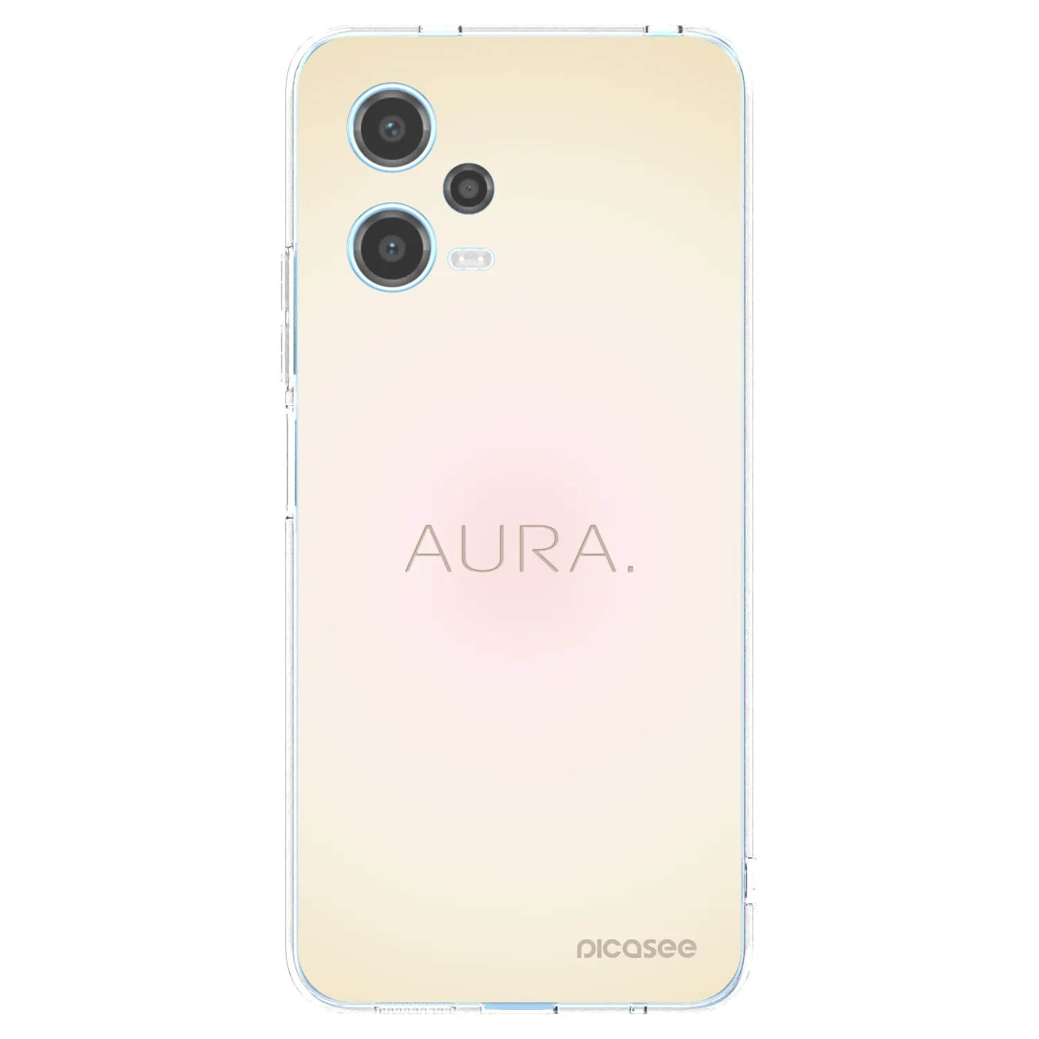 Picasee husă transparentă din silicon pentru Xiaomi Redmi Note 12 5G - Aura
