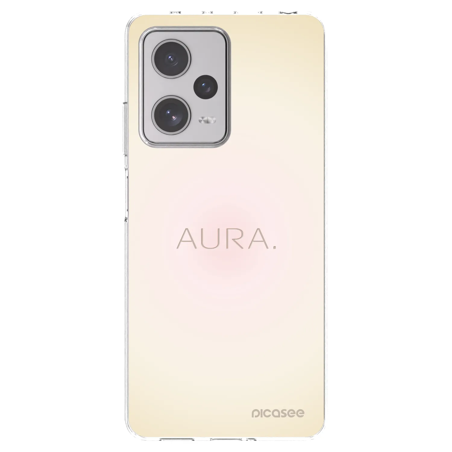 Picasee husă transparentă din silicon pentru Xiaomi Redmi Note 12 Pro+ 5G - Aura