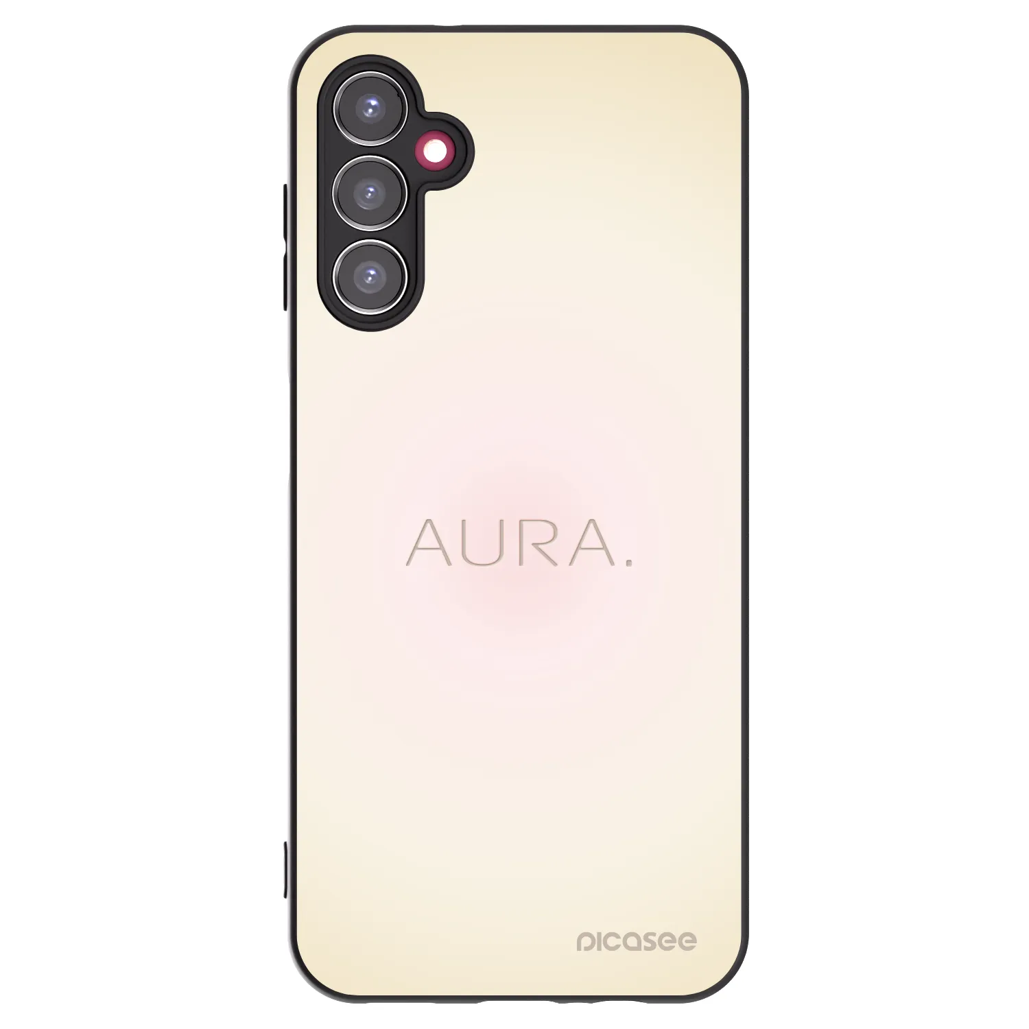 Picasee husă neagră din silicon pentru Samsung Galaxy A14 5G A146P - Aura