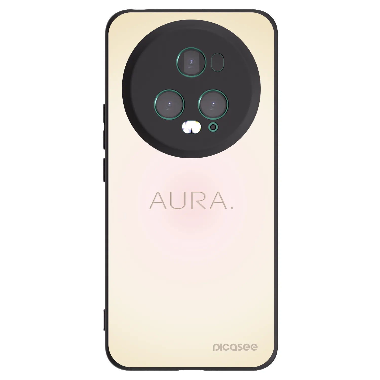 Picasee husă neagră din silicon pentru Honor Magic5 Pro - Aura
