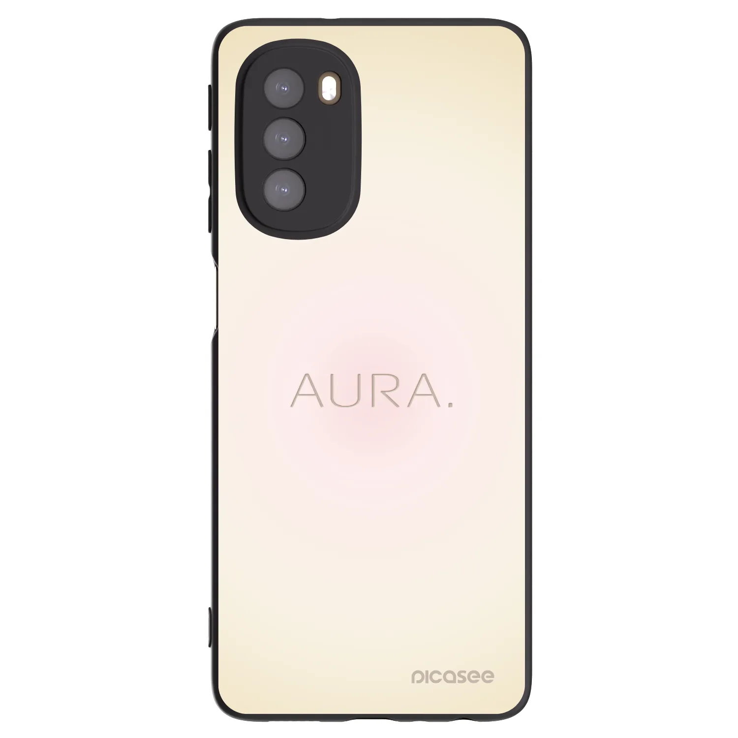 Picasee husă neagră din silicon pentru Motorola Moto G51 - Aura