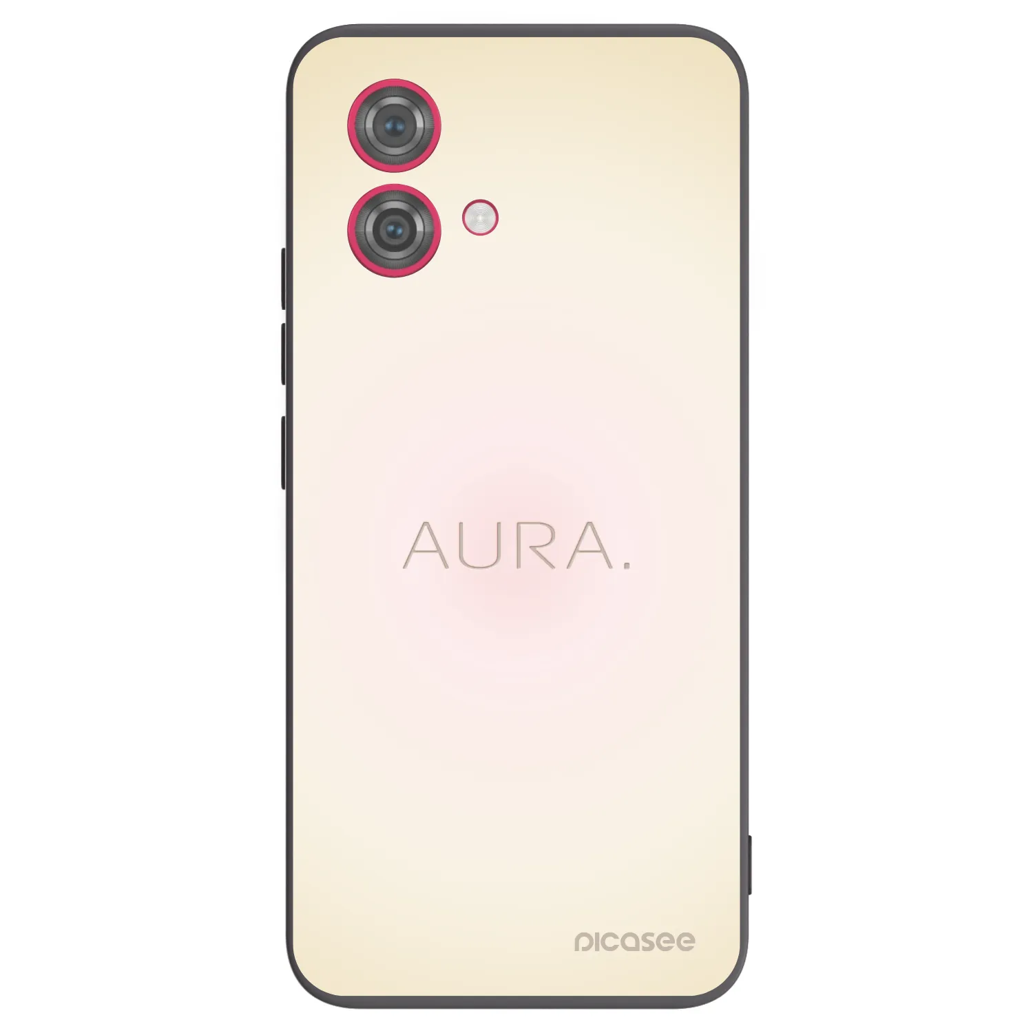 Picasee husă neagră din silicon pentru Motorola Moto G84 5G - Aura