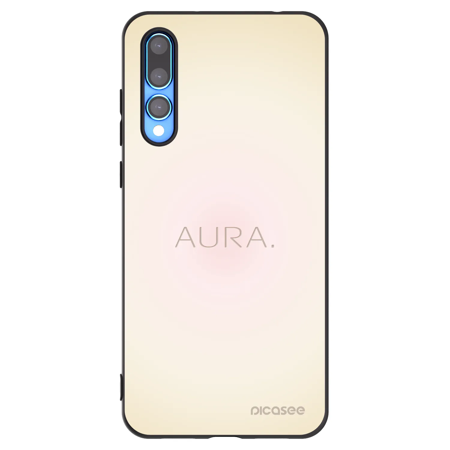 Picasee husă neagră din silicon pentru Huawei P20 Pro - Aura
