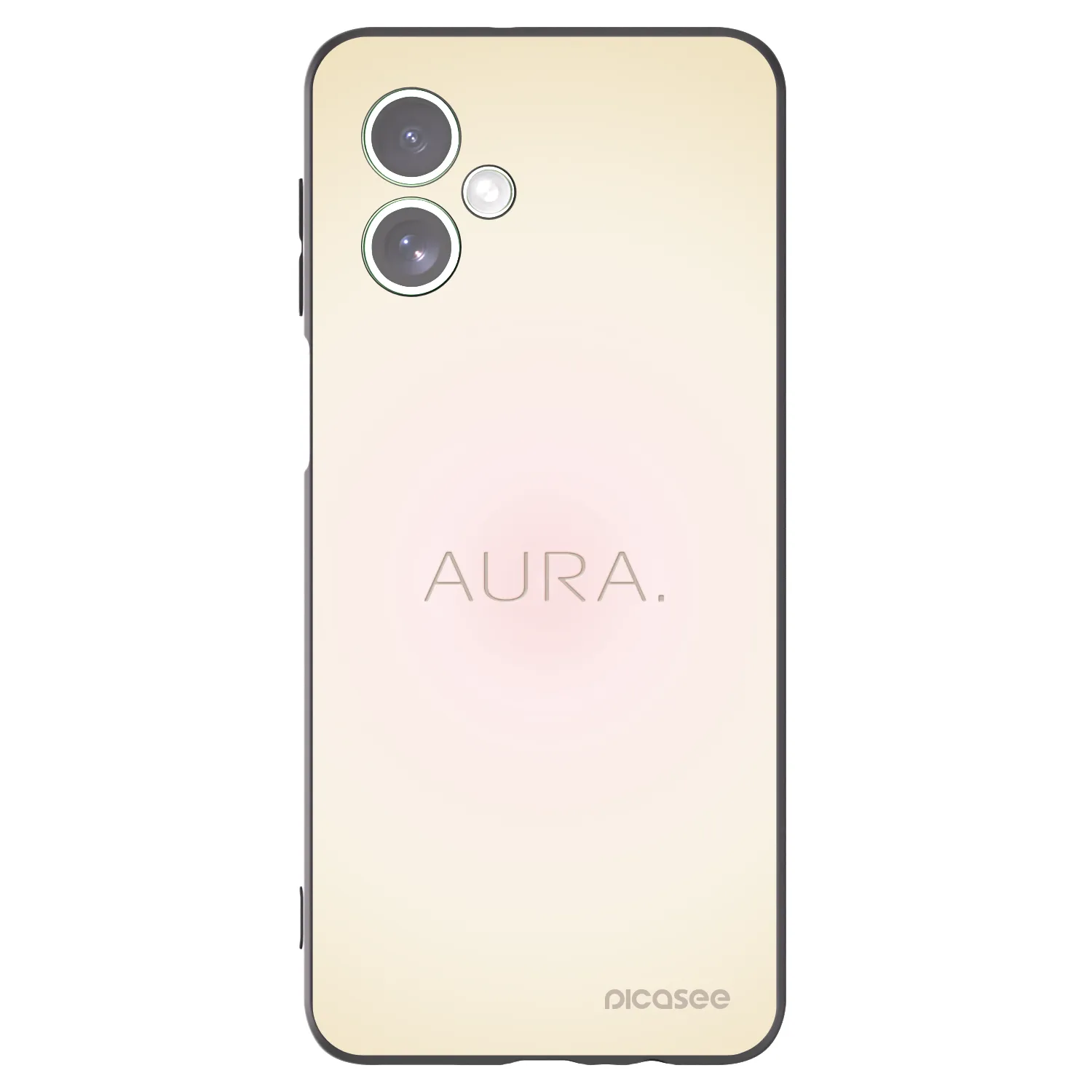 Picasee husă neagră din silicon pentru Motorola Moto G54 5G - Aura