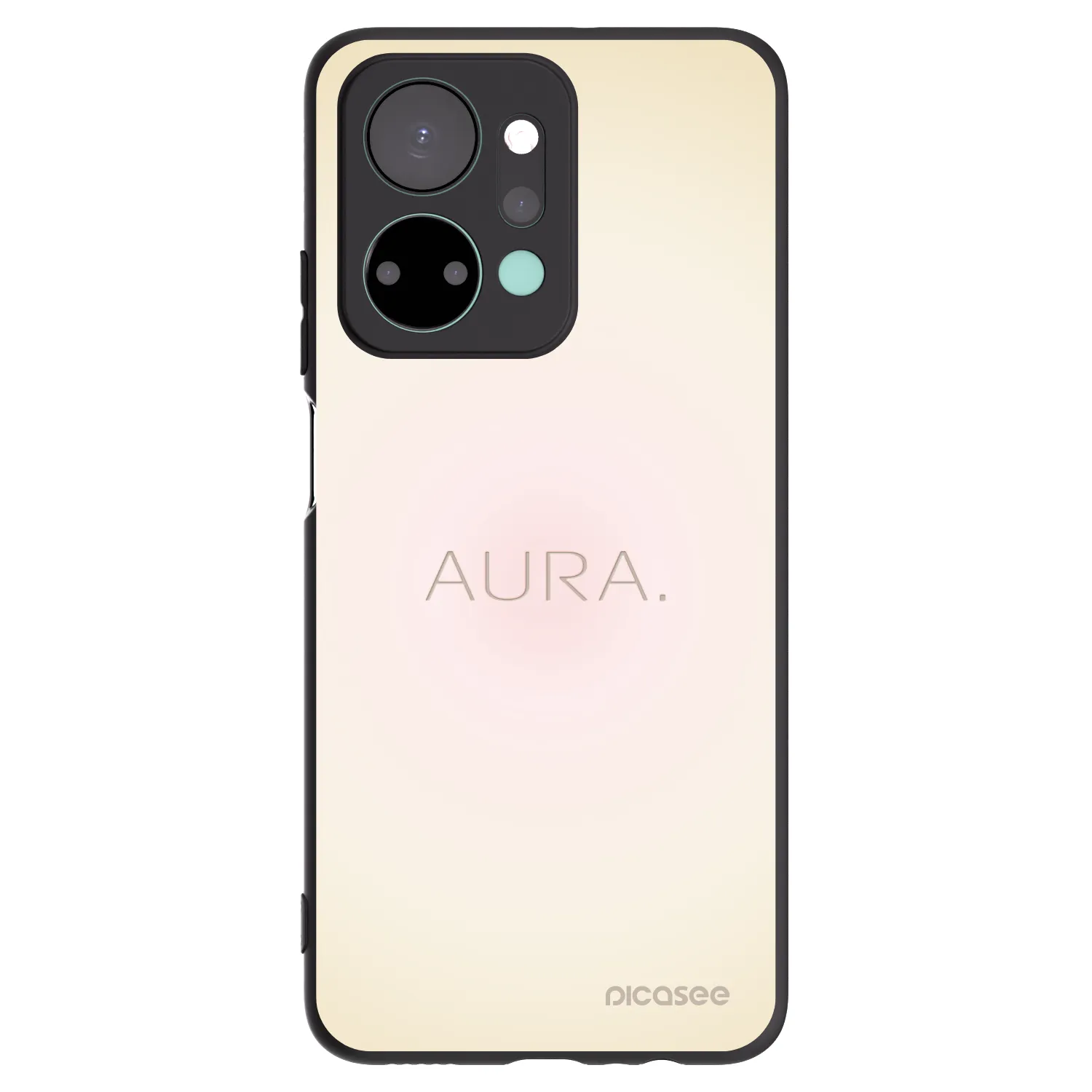 Picasee husă neagră din silicon pentru Honor X7a - Aura