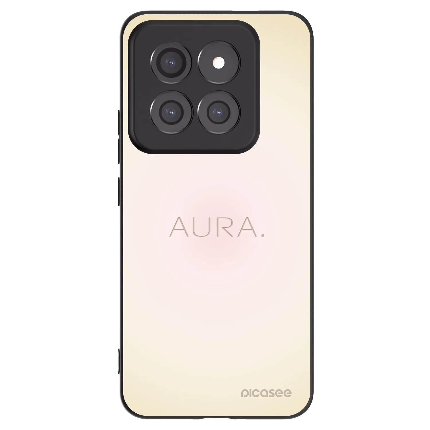 Picasee husă neagră din silicon pentru Xiaomi 14 Pro - Aura