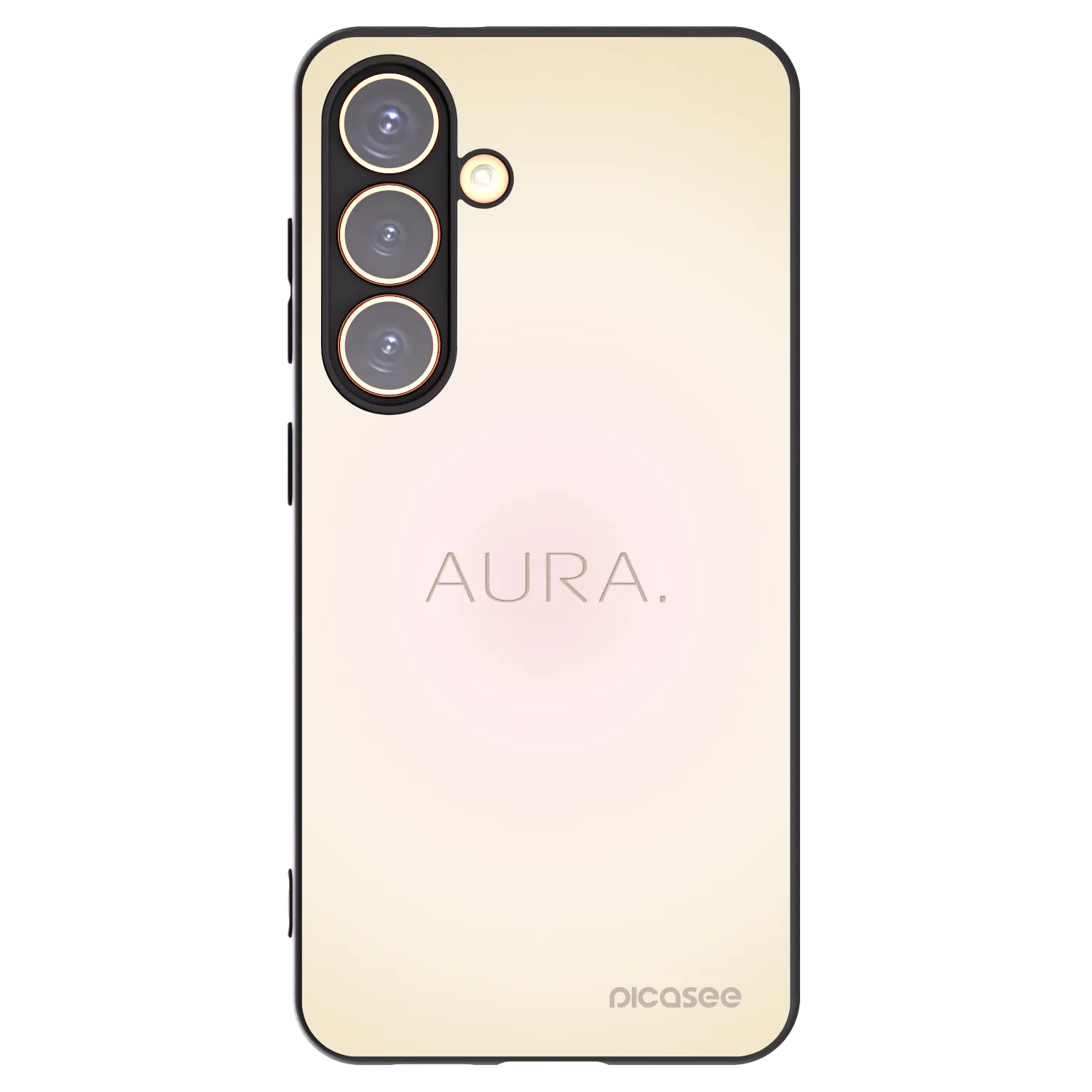 Picasee husă neagră din silicon pentru Samsung Galaxy S24 S921B 5G - Aura