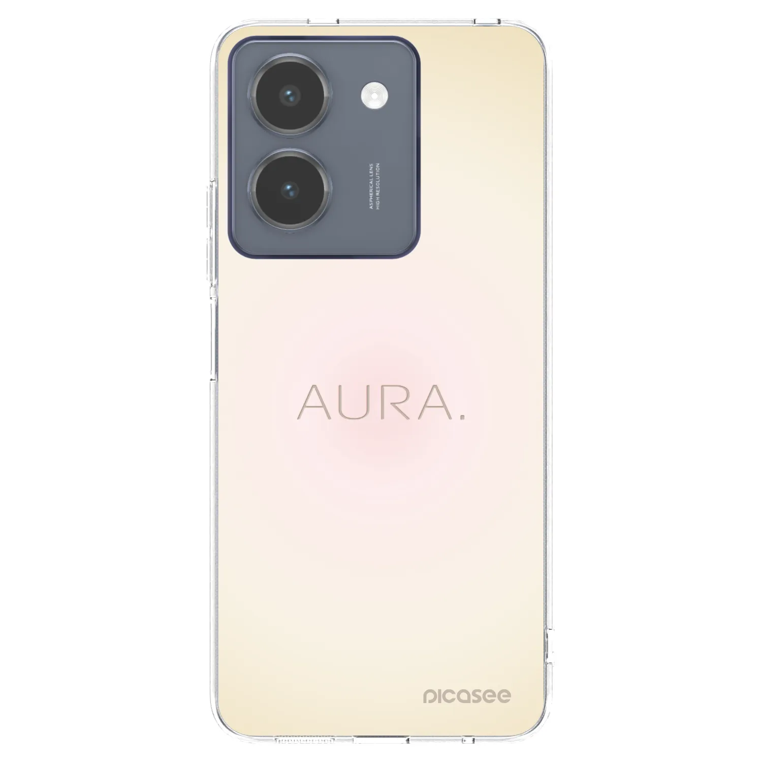 Picasee husă transparentă din silicon pentru Vivo Y36 4G - Aura