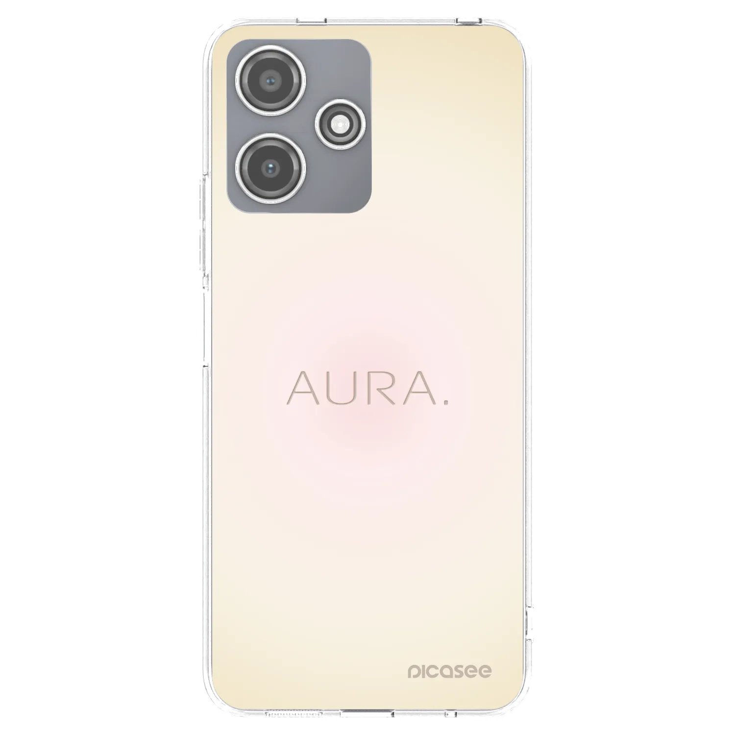 Picasee husă transparentă din silicon pentru Xiaomi Redmi 12 5G - Aura