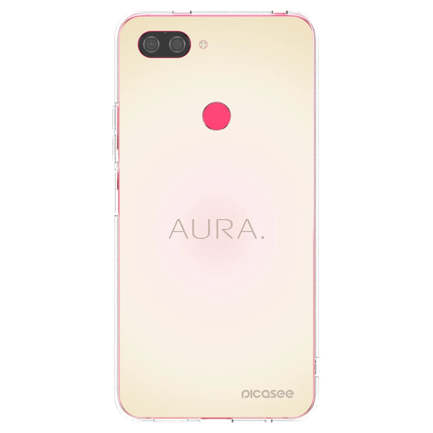 Picasee husă transparentă din silicon pentru Xiaomi Mi 8 Lite - Aura