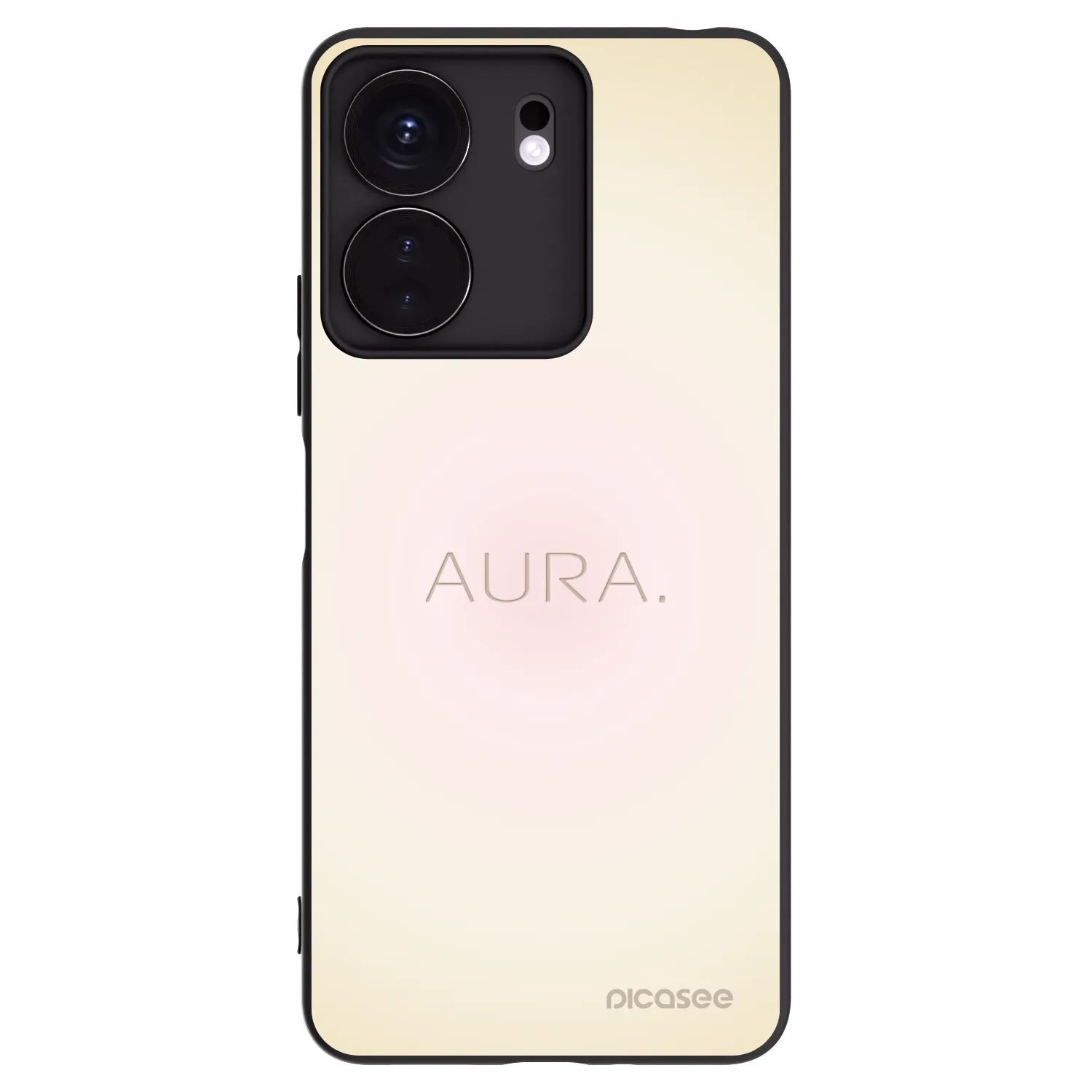 Picasee husă neagră din silicon pentru Xiaomi Redmi 13C 4G - Aura