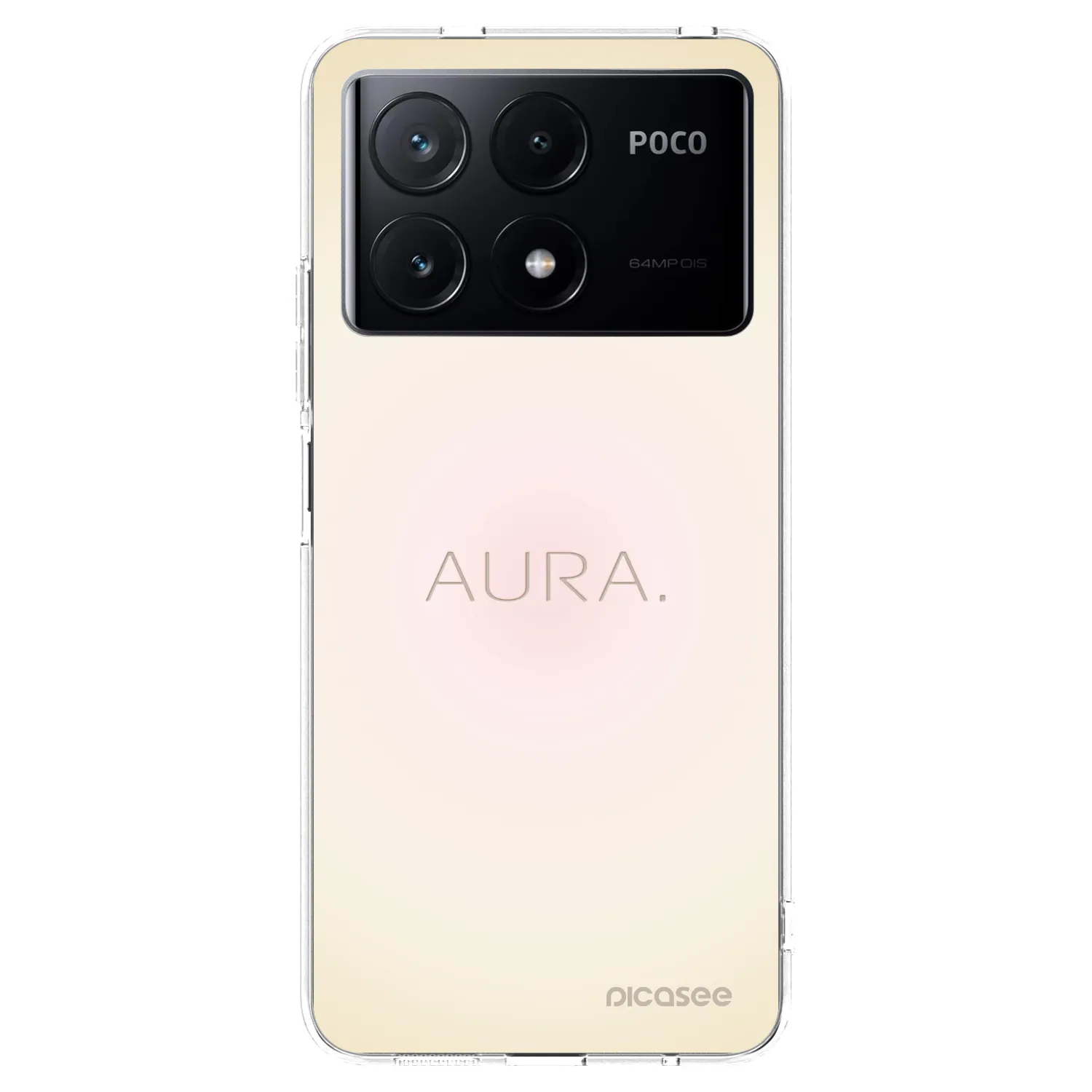 Picasee husă transparentă din silicon pentru Xiaomi Poco X6 Pro - Aura
