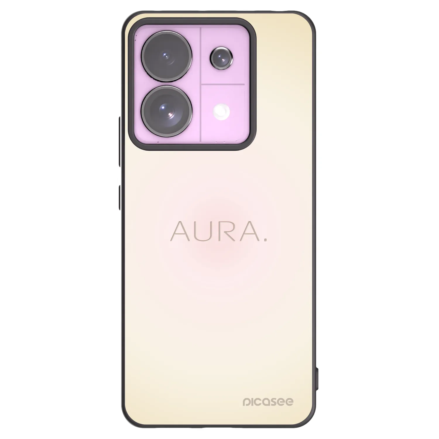 Picasee husă neagră din silicon pentru Xiaomi Redmi Note 13 Pro 5G - Aura
