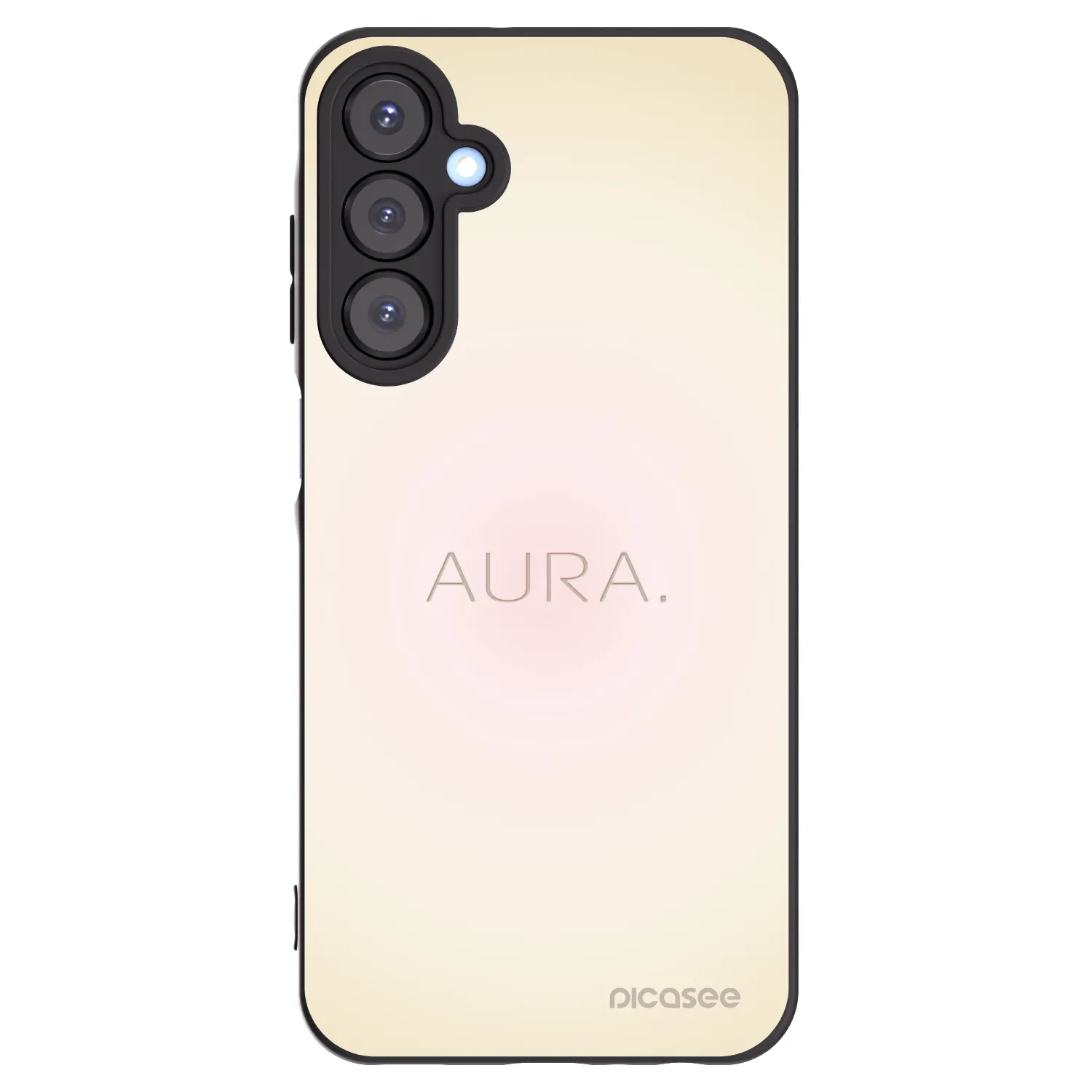 Picasee husă neagră din silicon pentru Samsung Galaxy A25 A256B 5G - Aura
