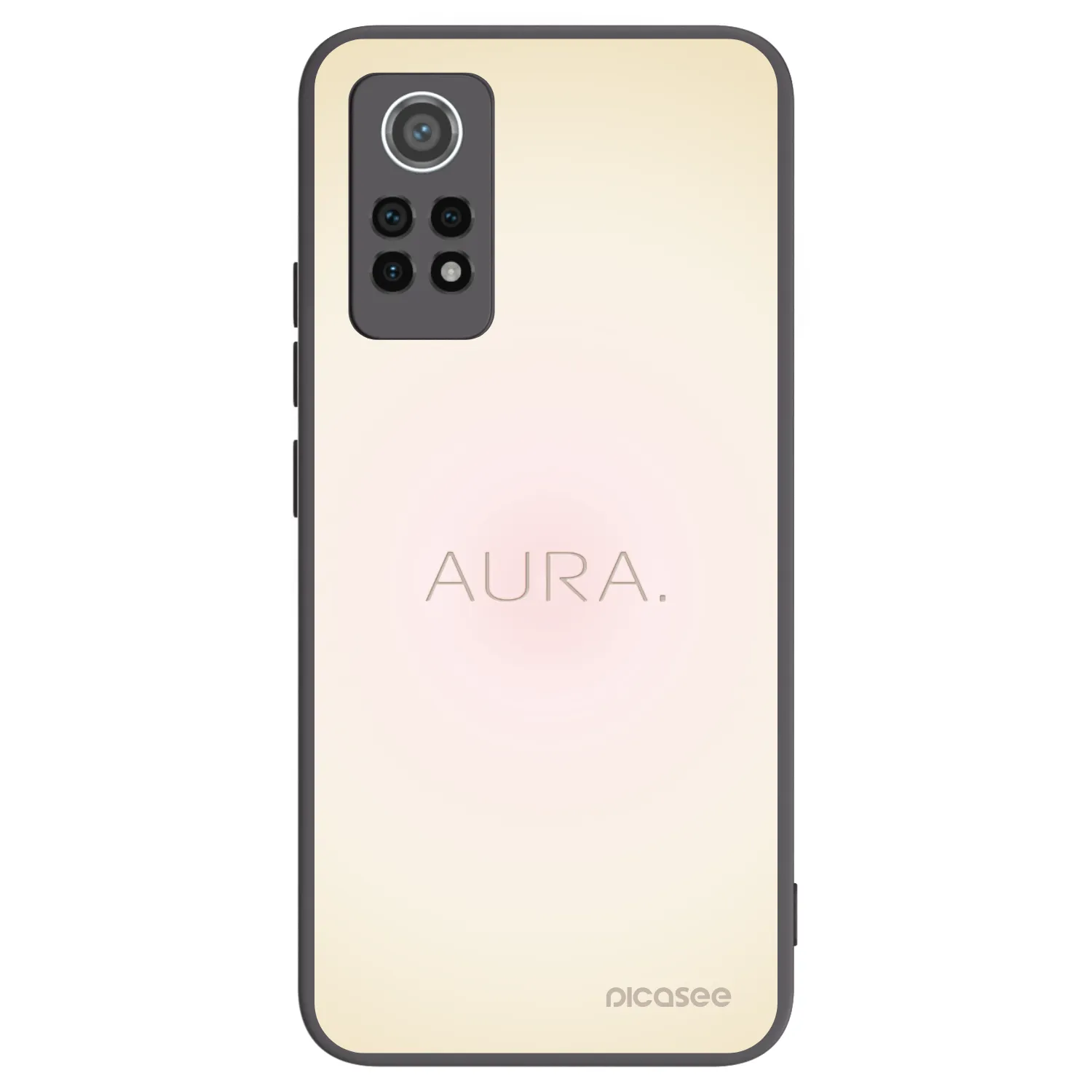 Picasee husă neagră din silicon pentru Xiaomi Redmi Note 12 Pro 4G - Aura
