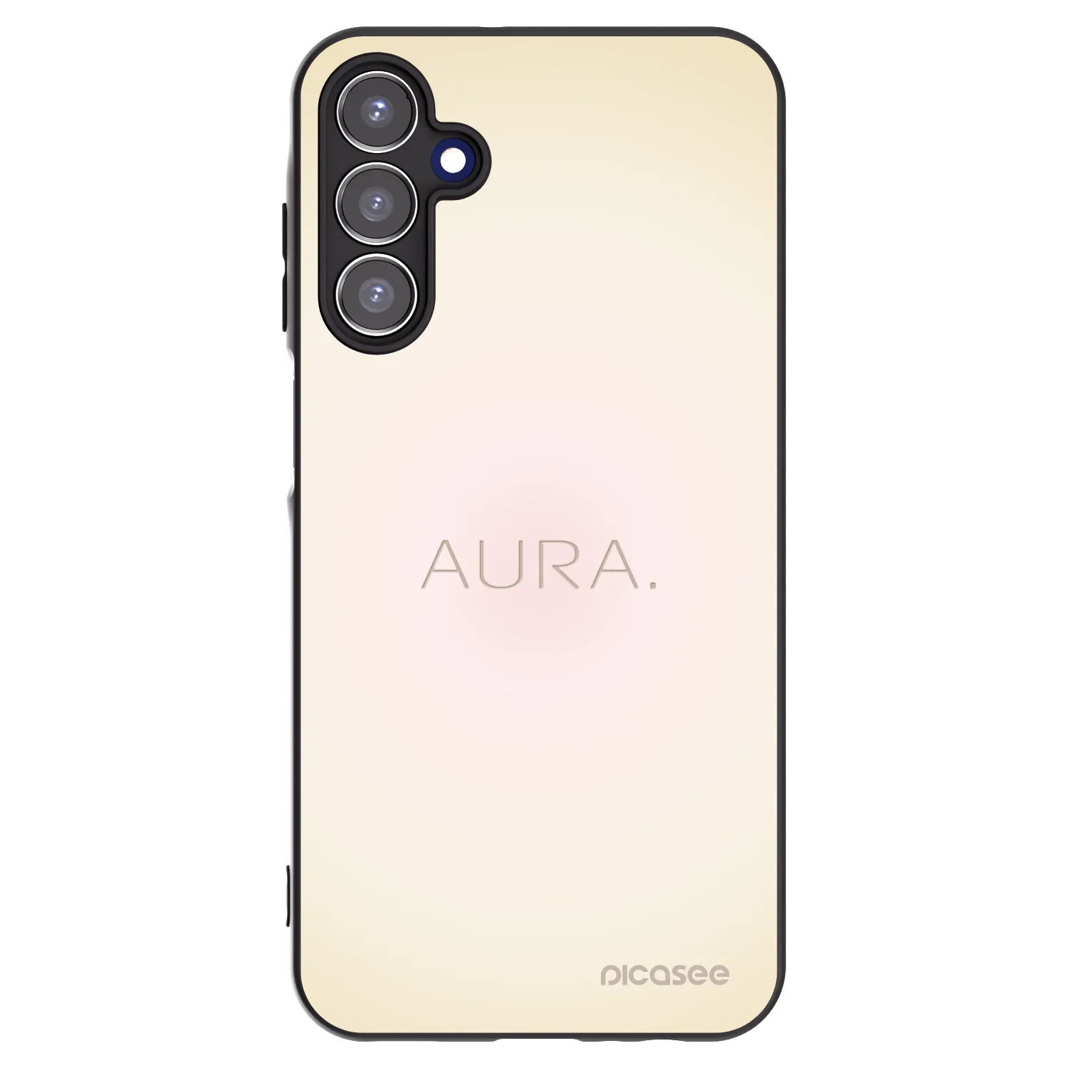 Picasee husă neagră din silicon pentru Samsung Galaxy A15 A156B 5G - Aura