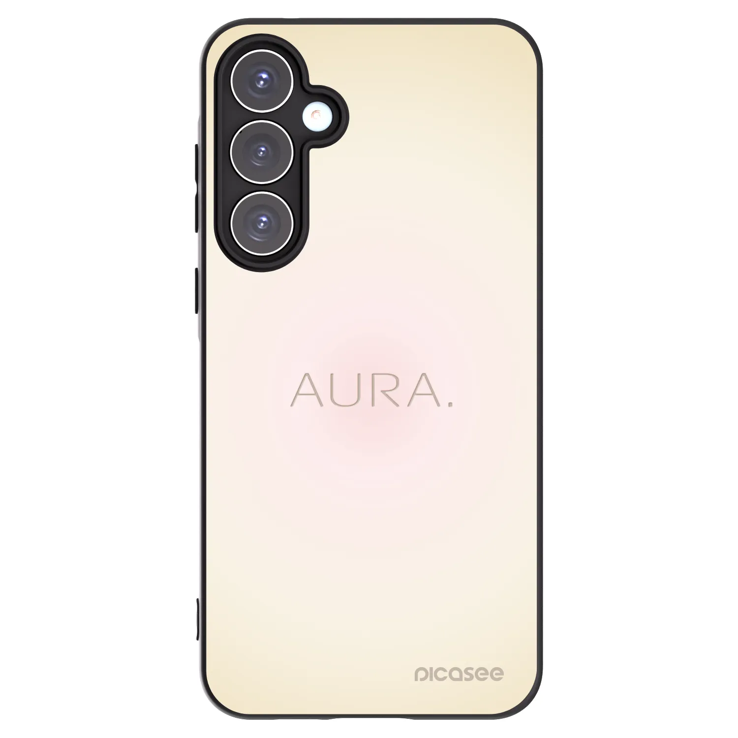 Picasee husă neagră din silicon pentru Samsung Galaxy A55 5G A556B - Aura