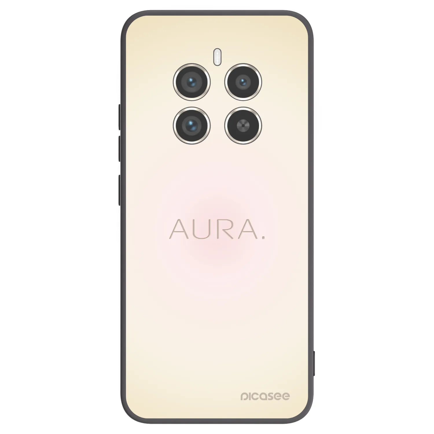 Picasee husă neagră din silicon pentru Realme 12 Pro 5G - Aura