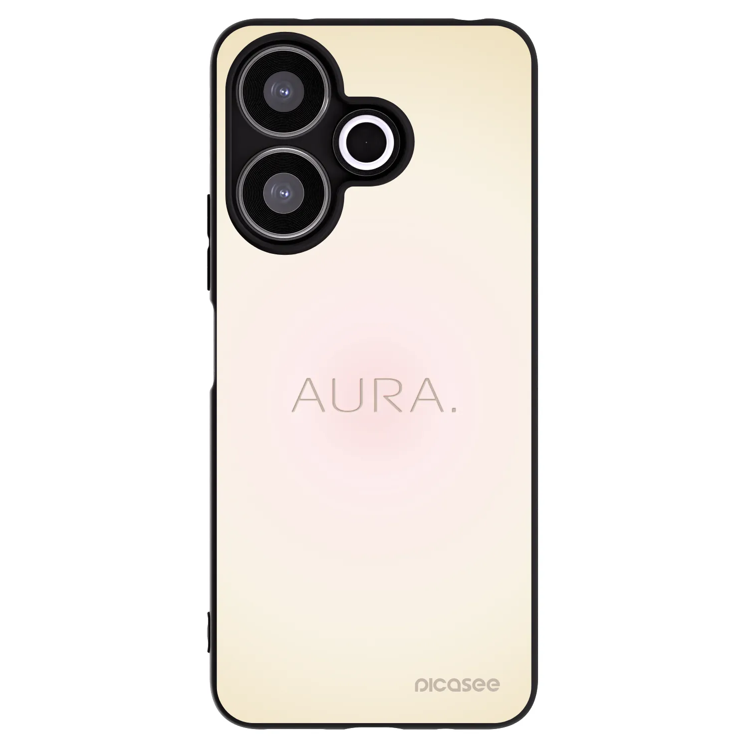 Picasee husă neagră din silicon pentru Xiaomi Redmi 13 4G - Aura
