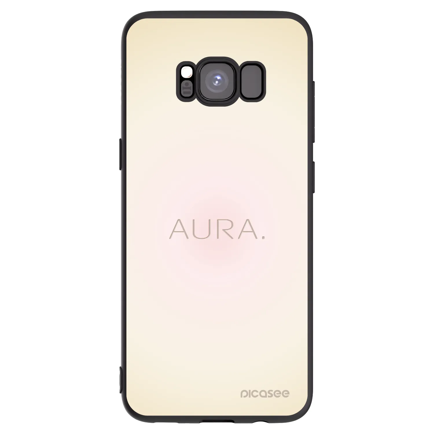 Picasee husă neagră din silicon pentru Samsung Galaxy S8 G950F - Aura