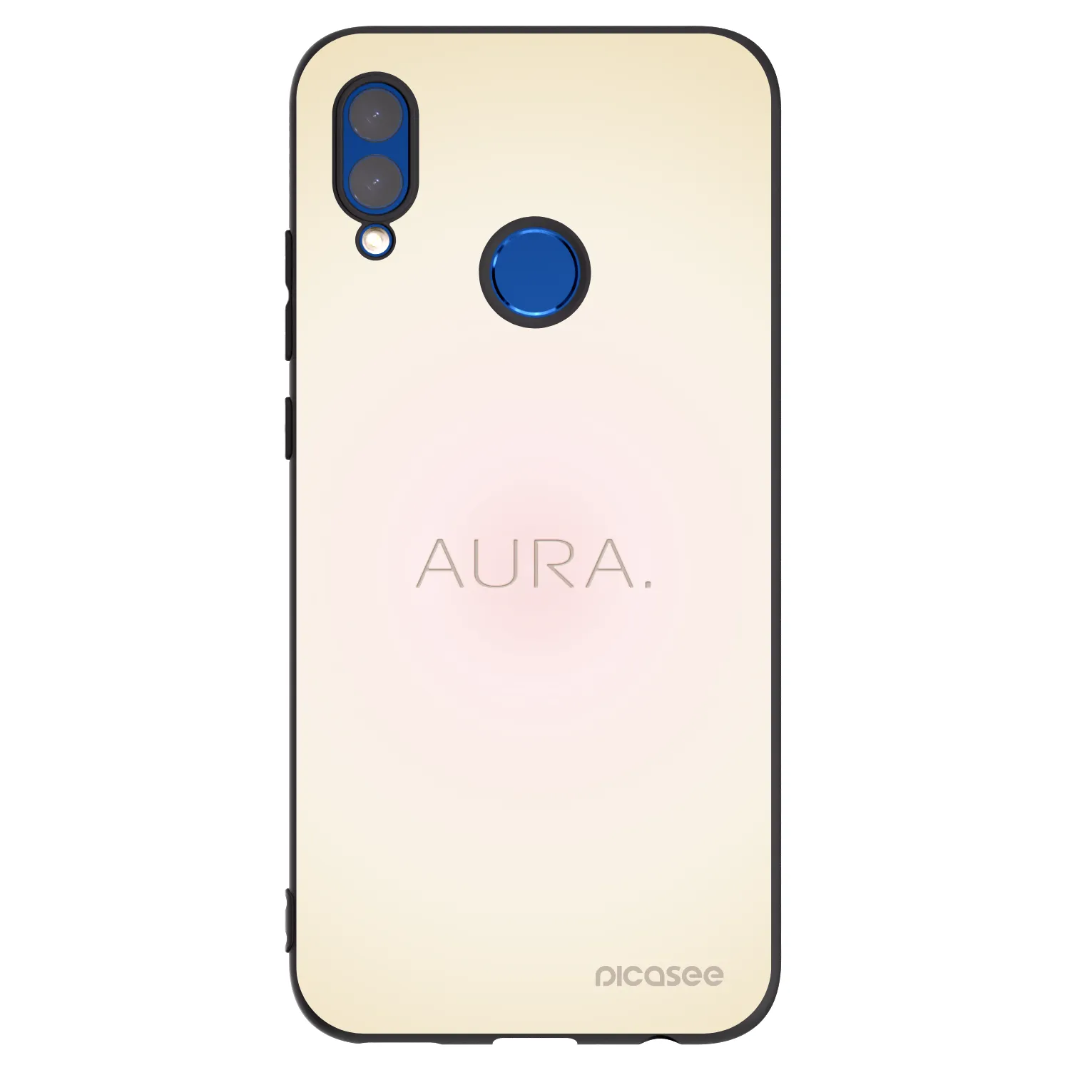 Picasee husă neagră din silicon pentru Huawei P Smart 2019 - Aura