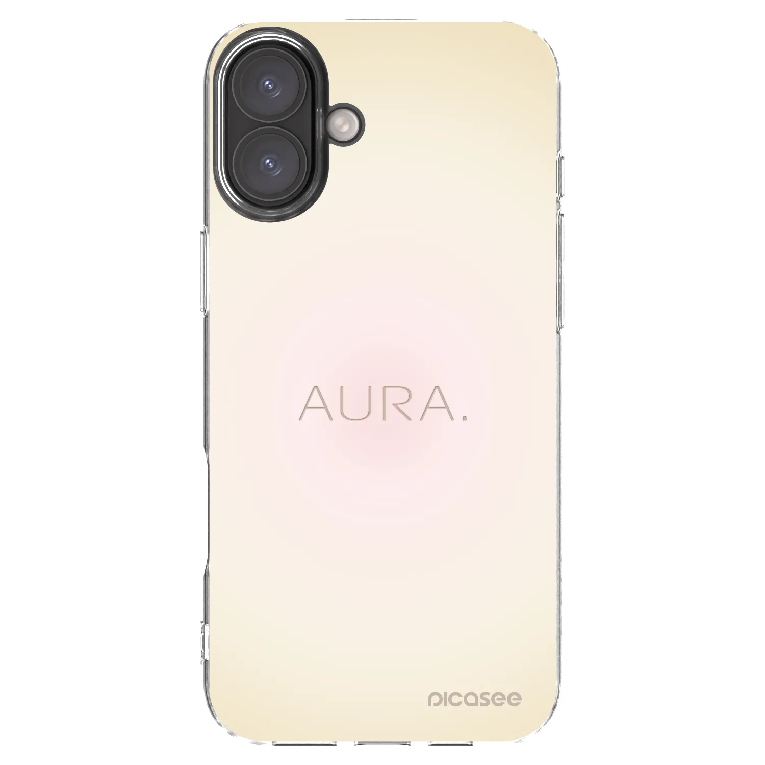 Picasee husă transparentă din silicon pentru Apple iPhone 16 Plus - Aura