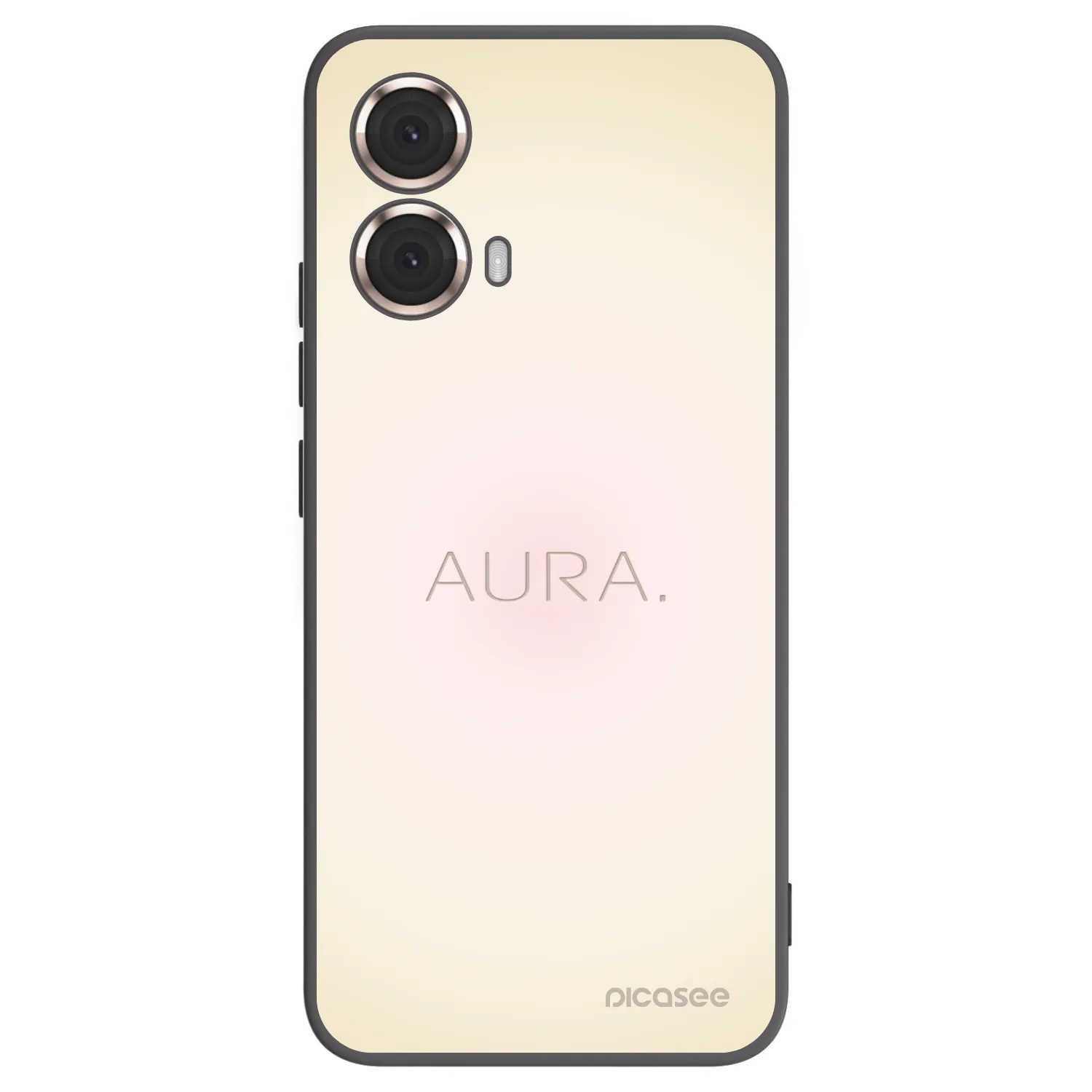 Picasee husă neagră din silicon pentru Motorola Moto G85 - Aura