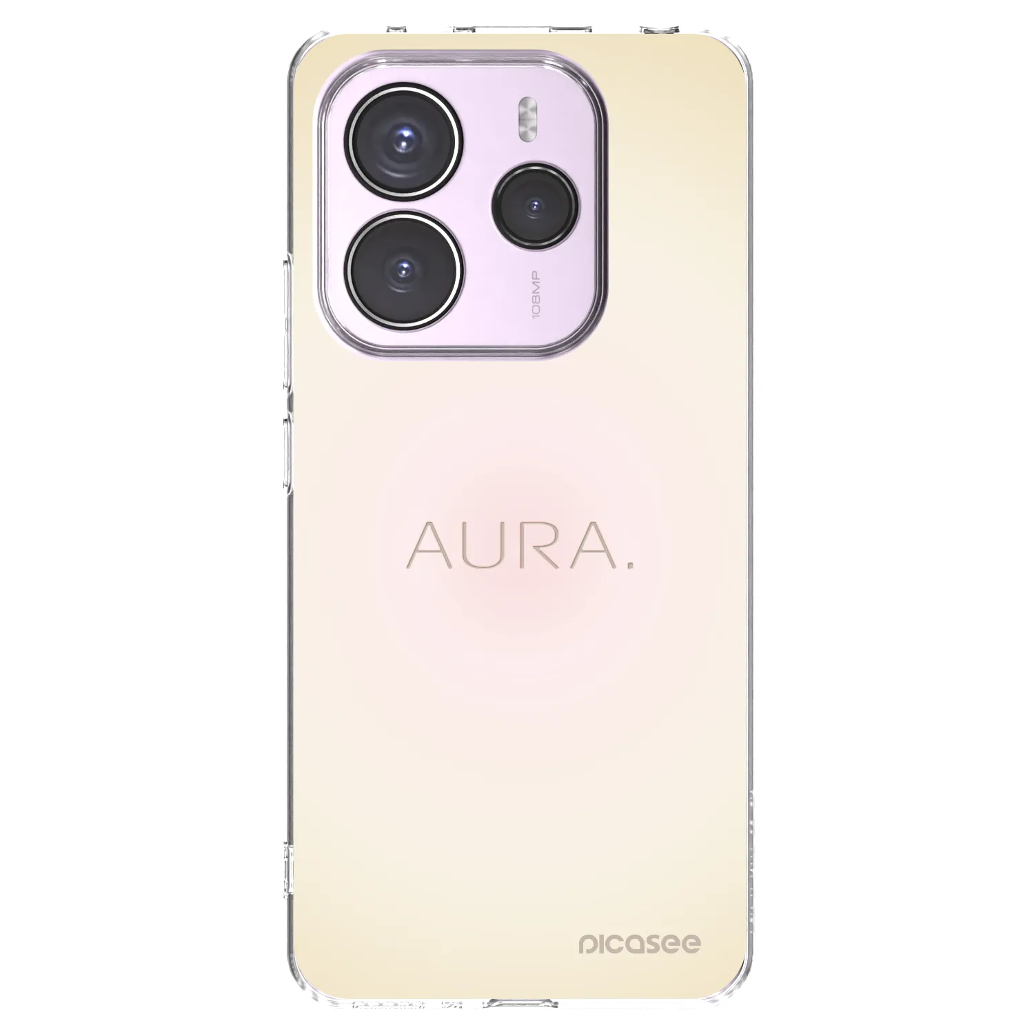 Picasee husă transparentă din silicon pentru Xiaomi Redmi Note 14 5G - Aura