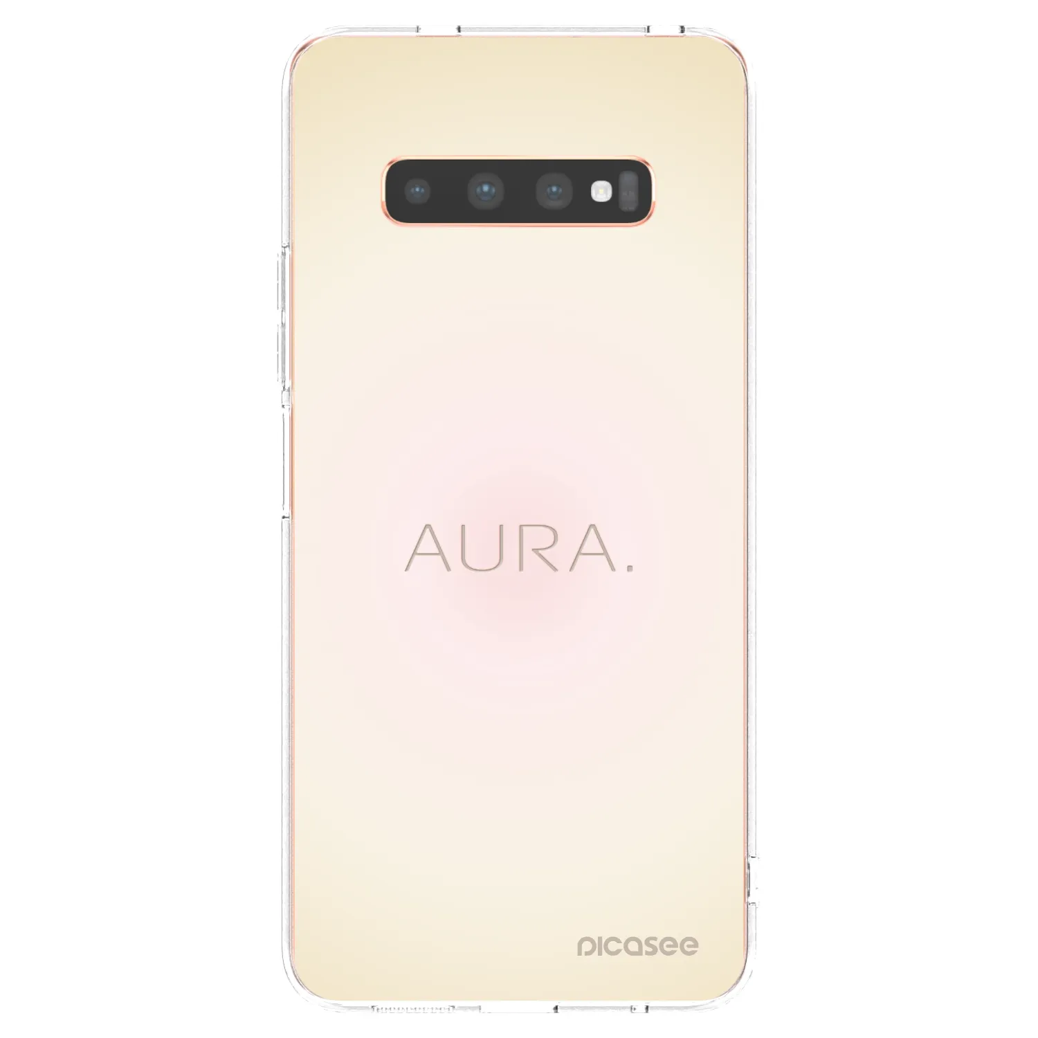 Picasee husă transparentă din silicon pentru Samsung Galaxy S10 Plus G975 - Aura