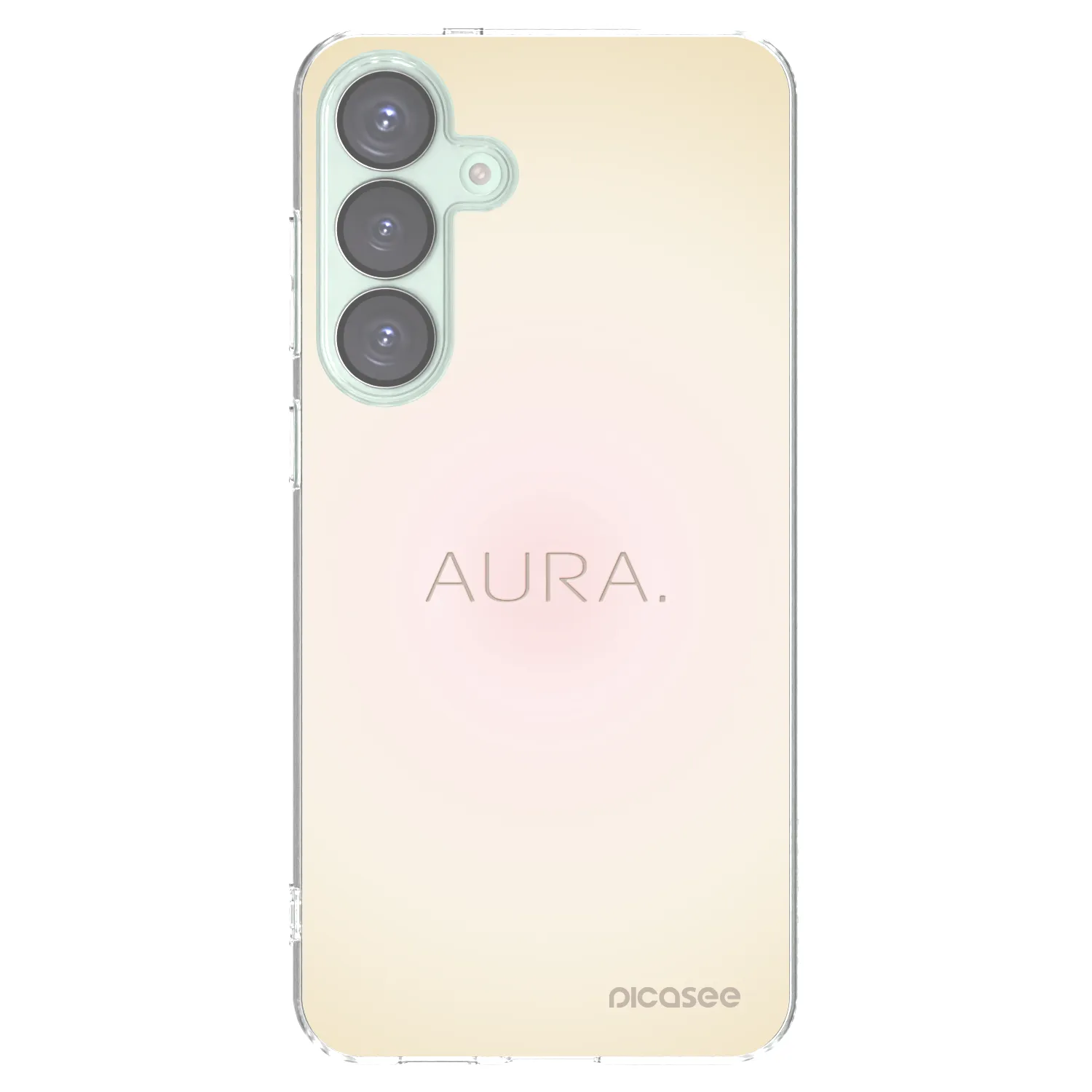Picasee husă transparentă din silicon pentru Samsung Galaxy S25+ 5G - Aura
