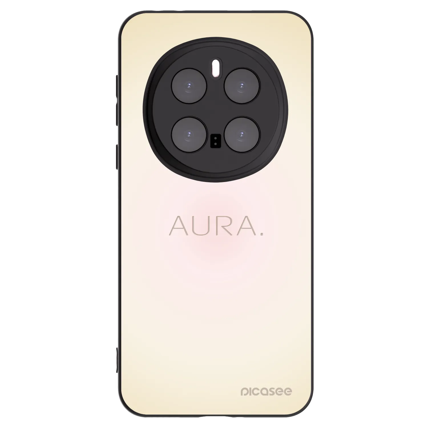 Picasee husă neagră din silicon pentru Honor Magic7 Pro 5G - Aura