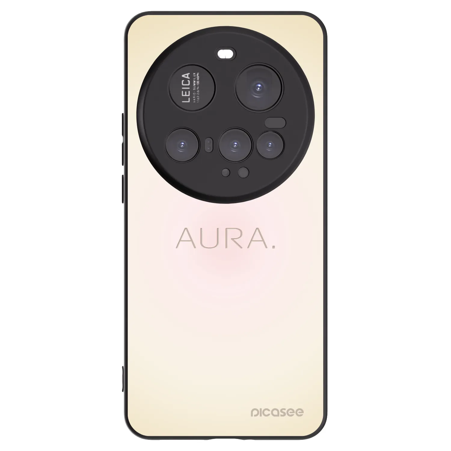 Picasee husă neagră din silicon pentru Xiaomi 15 Ultra - Aura