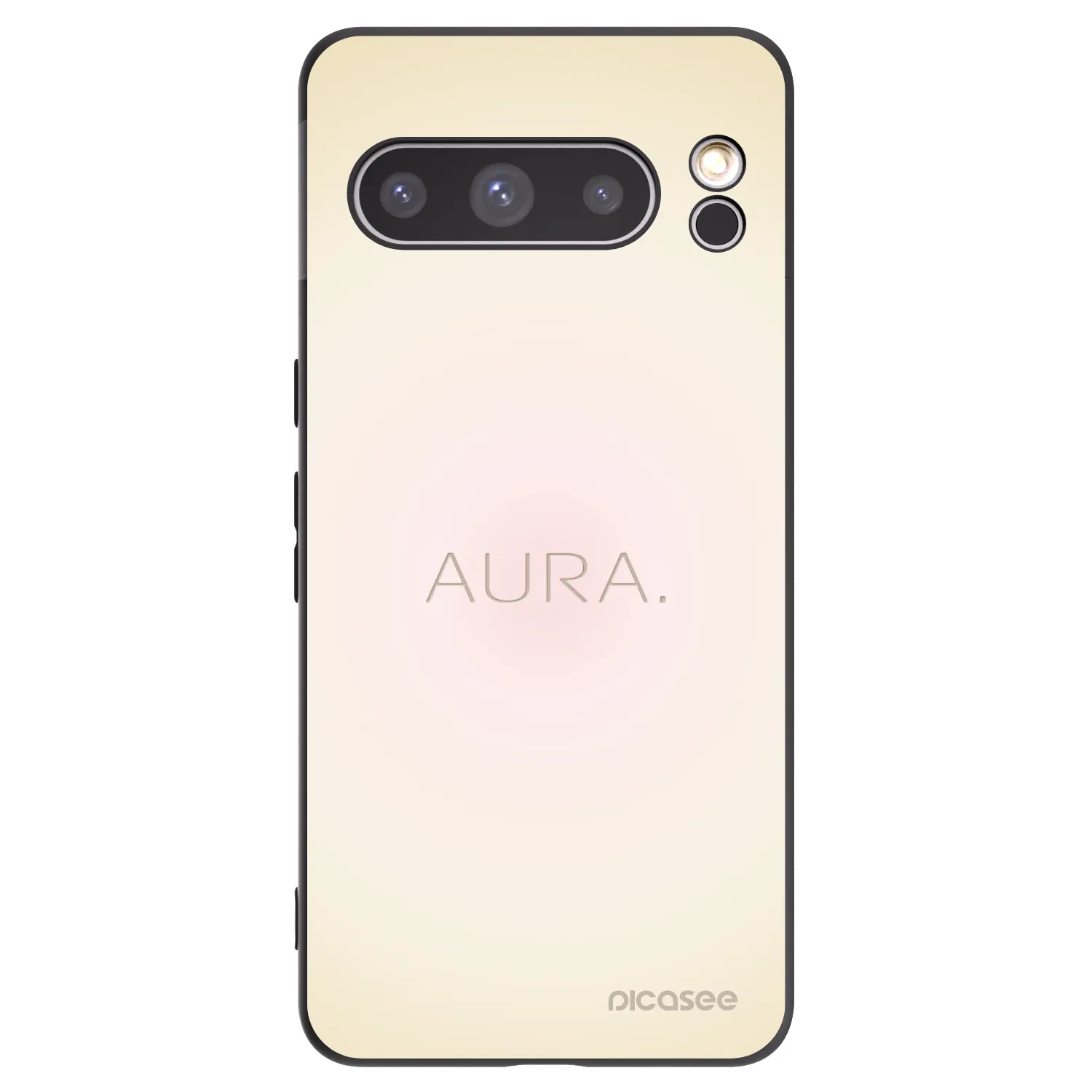 Picasee husă neagră din silicon pentru Google Pixel 8 Pro - Aura