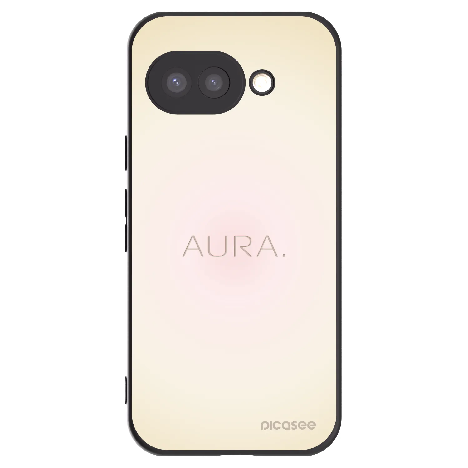Picasee husă neagră din silicon pentru Google Pixel 9a - Aura
