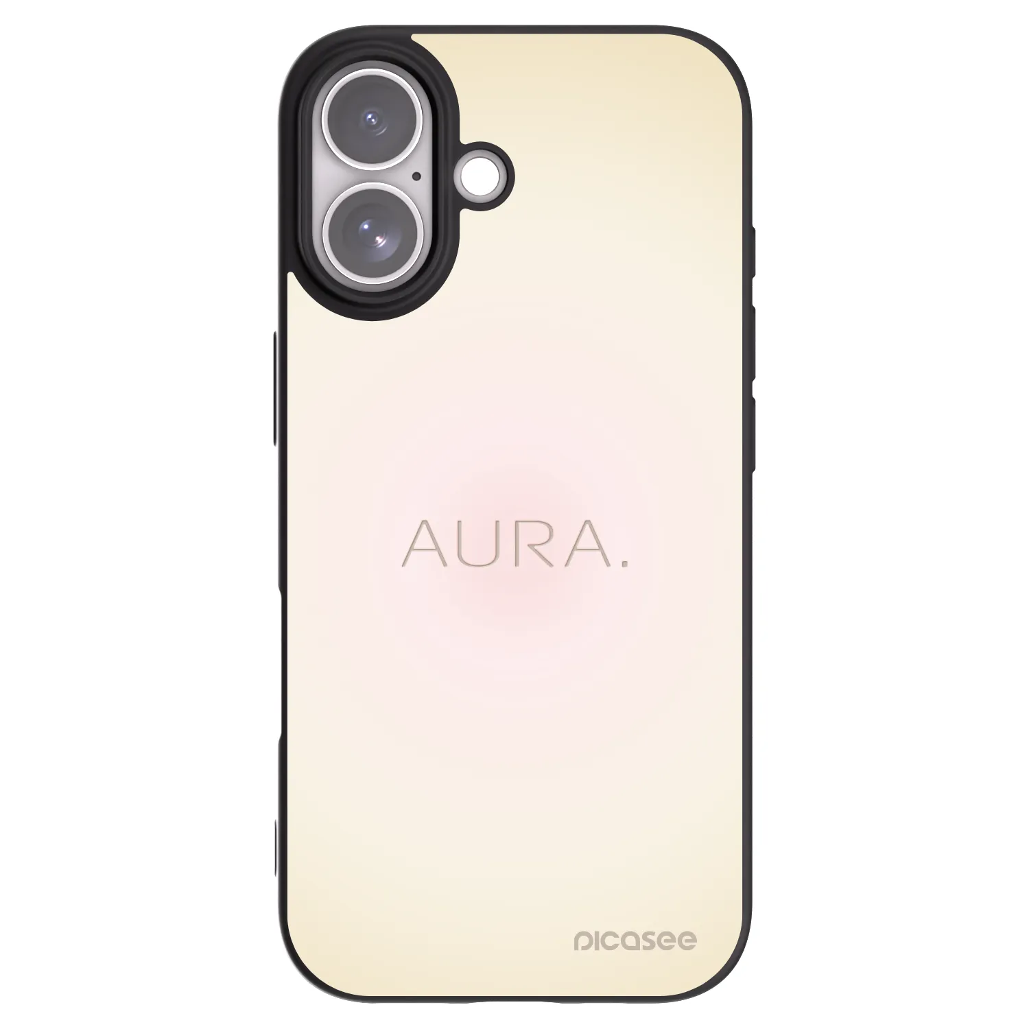 Picasee husă neagră din silicon pentru Apple iPhone 17 - Aura