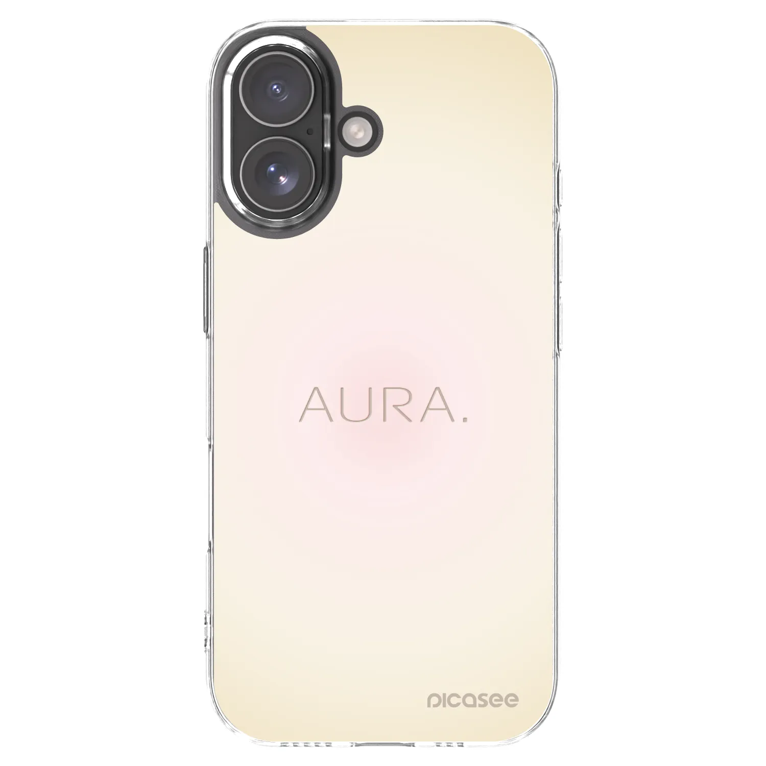 Picasee husă transparentă din silicon pentru Apple iPhone 17 - Aura