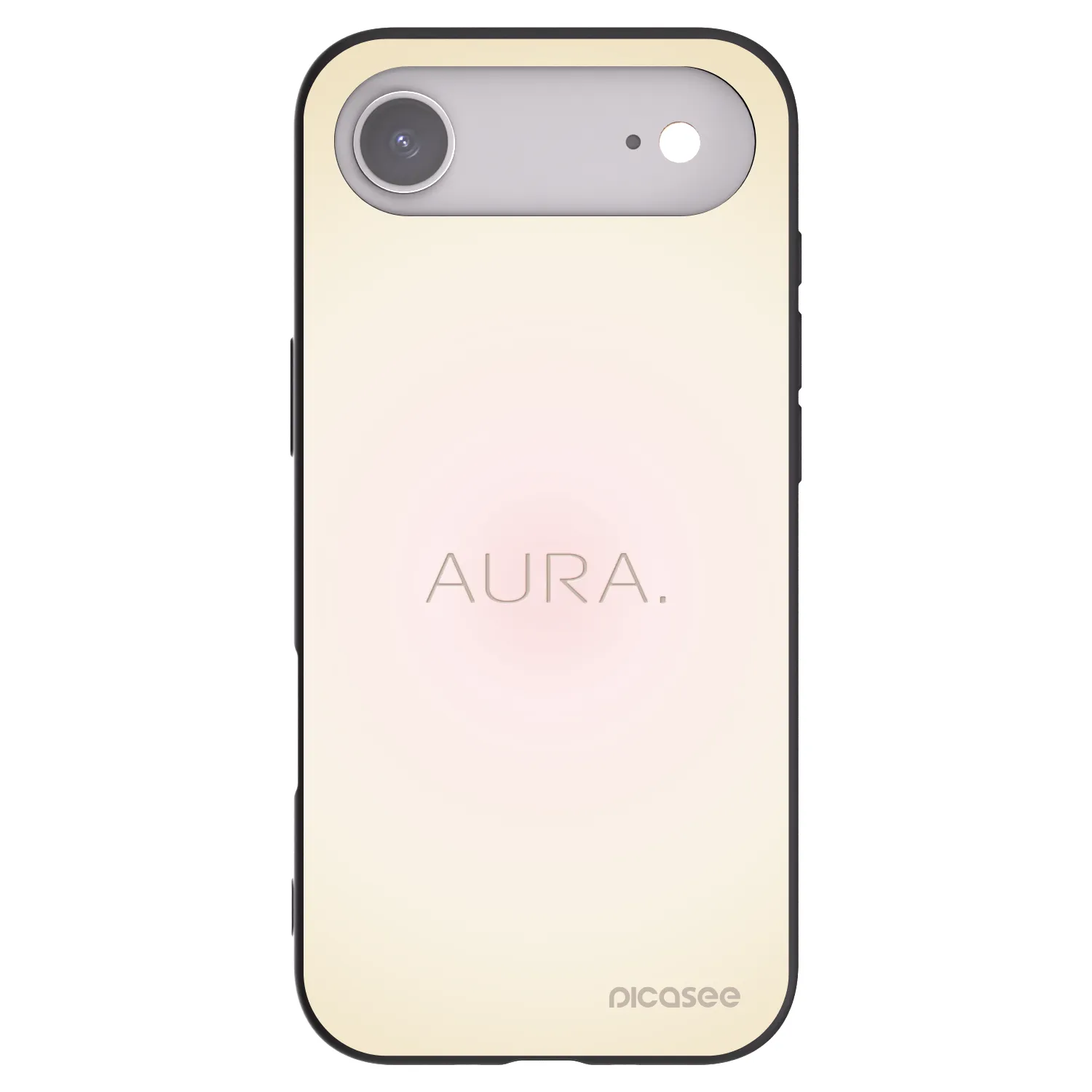 Picasee husă neagră din silicon pentru Apple iPhone Air - Aura