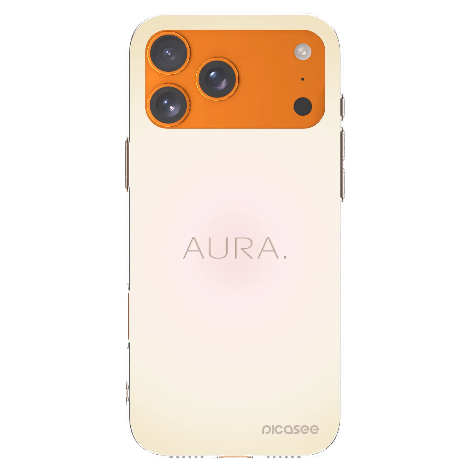 Picasee husă transparentă din silicon pentru Apple iPhone 17 Pro Max - Aura