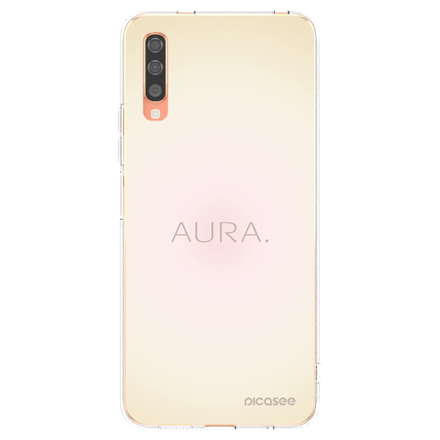 Picasee husă transparentă din silicon pentru Samsung Galaxy A70 A705F - Aura