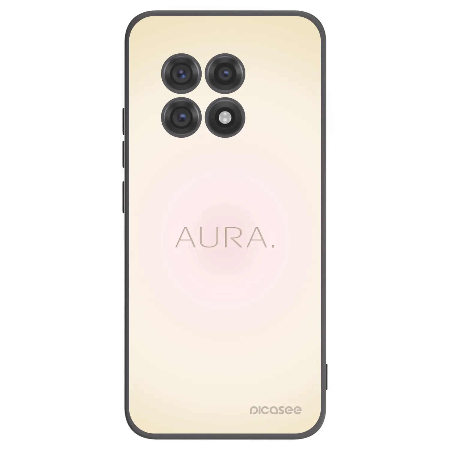Picasee husă neagră din silicon pentru OnePlus 13R 5G - Aura