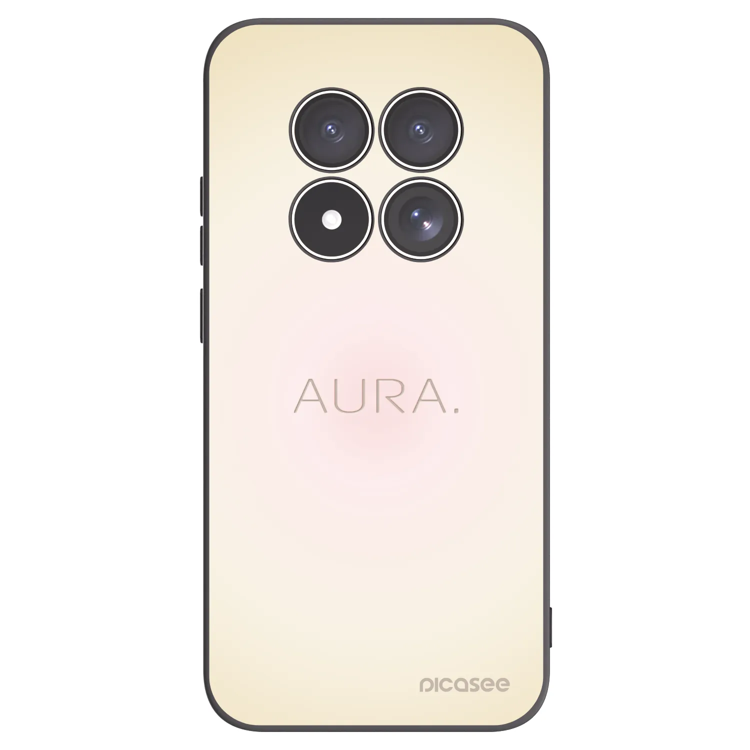Picasee husă neagră din silicon pentru Xiaomi Redmi Note 15 Pro 4G - Aura