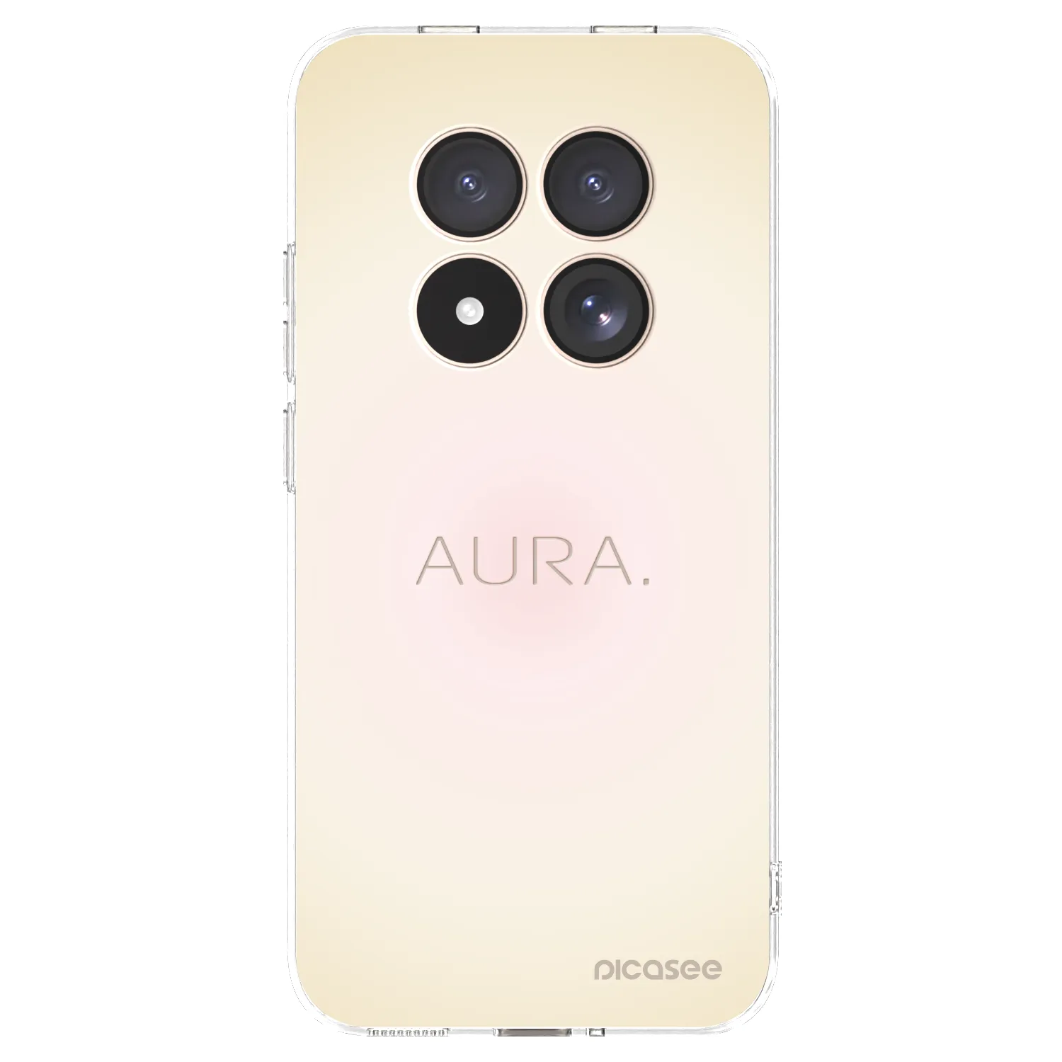 Picasee husă transparentă din silicon pentru Xiaomi Redmi Note 15 Pro 4G - Aura
