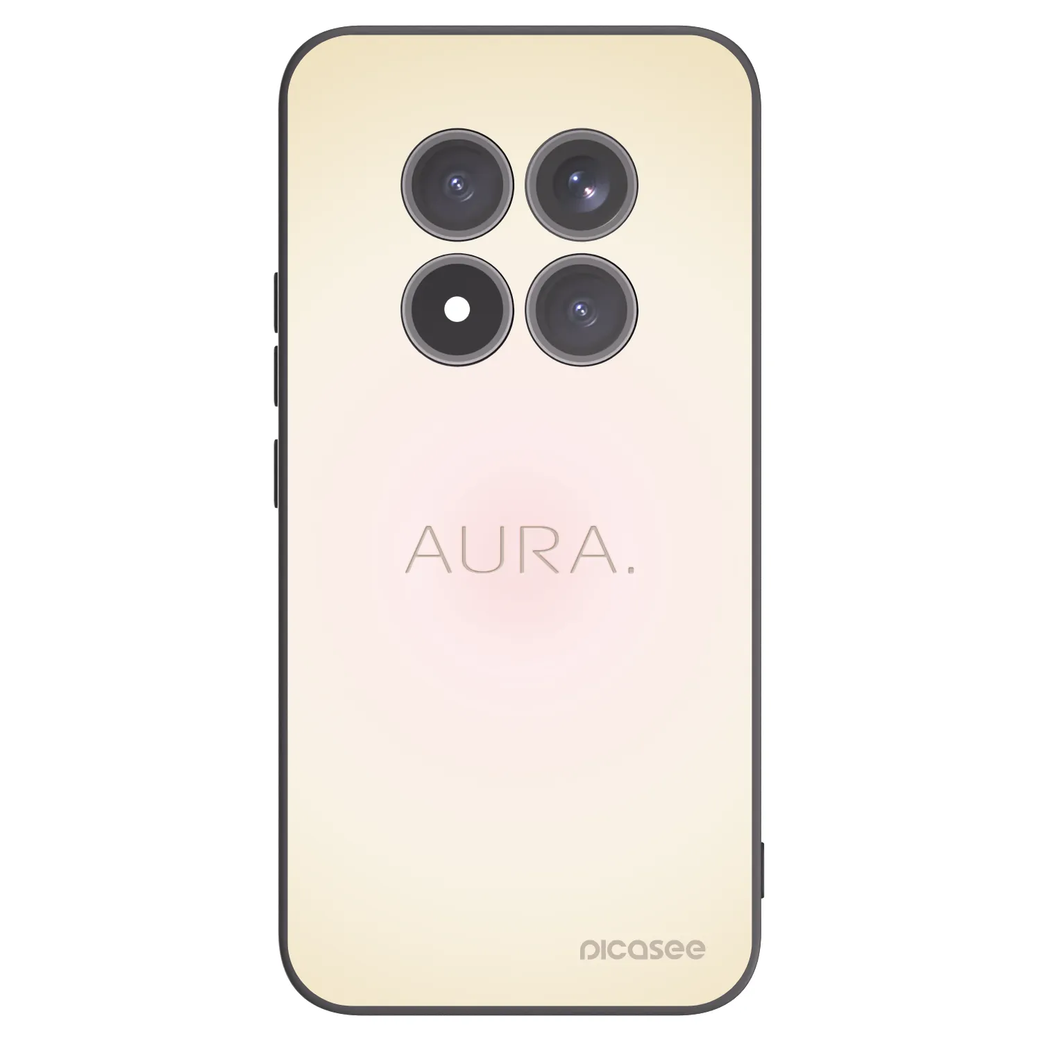 Picasee husă neagră din silicon pentru Xiaomi Redmi Note 15 Pro+ - Aura