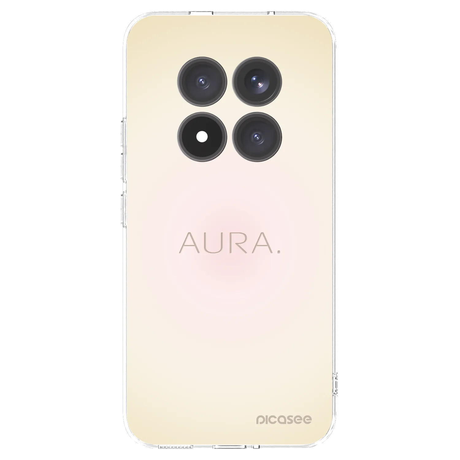 Picasee husă transparentă din silicon pentru Xiaomi Redmi Note 15 Pro+ - Aura
