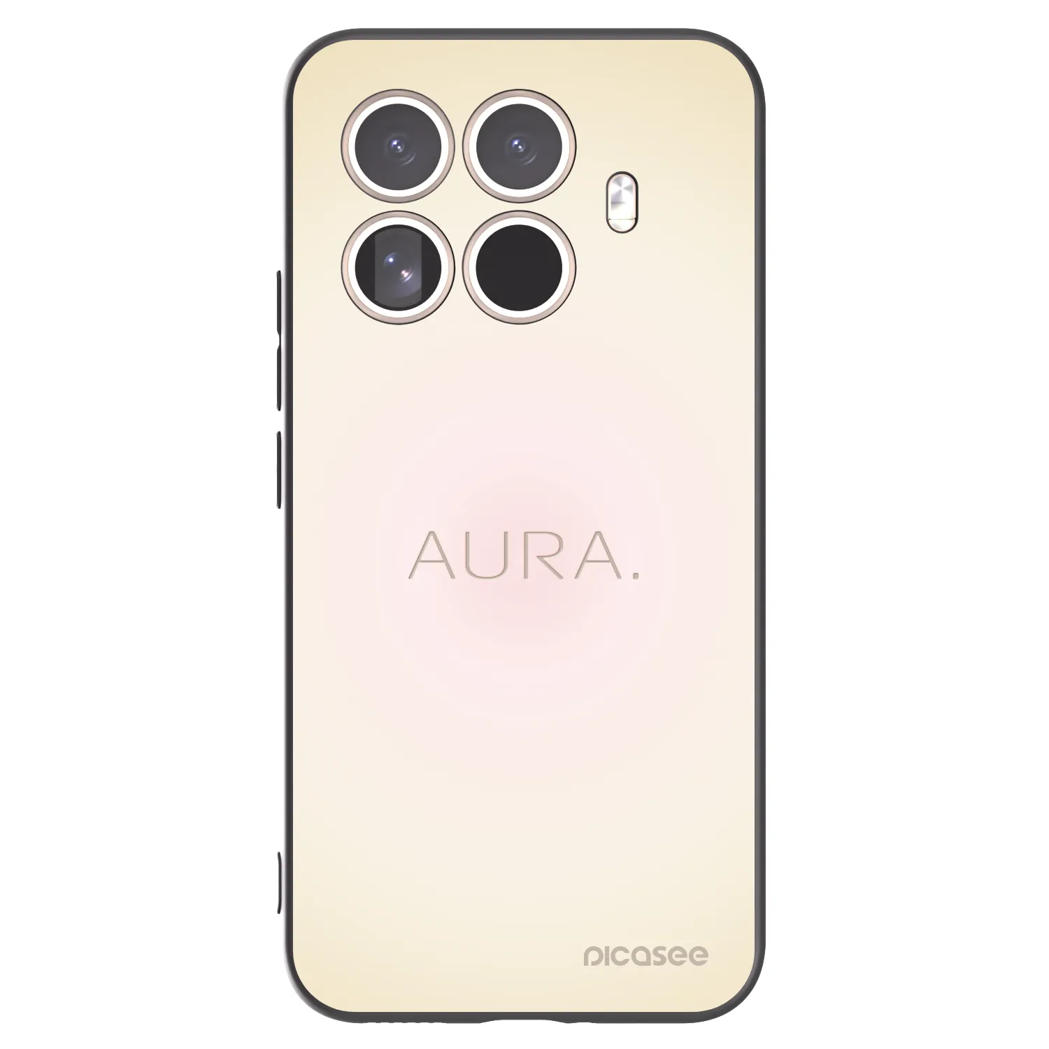 Picasee husă neagră din silicon pentru Xiaomi 15T Pro - Aura