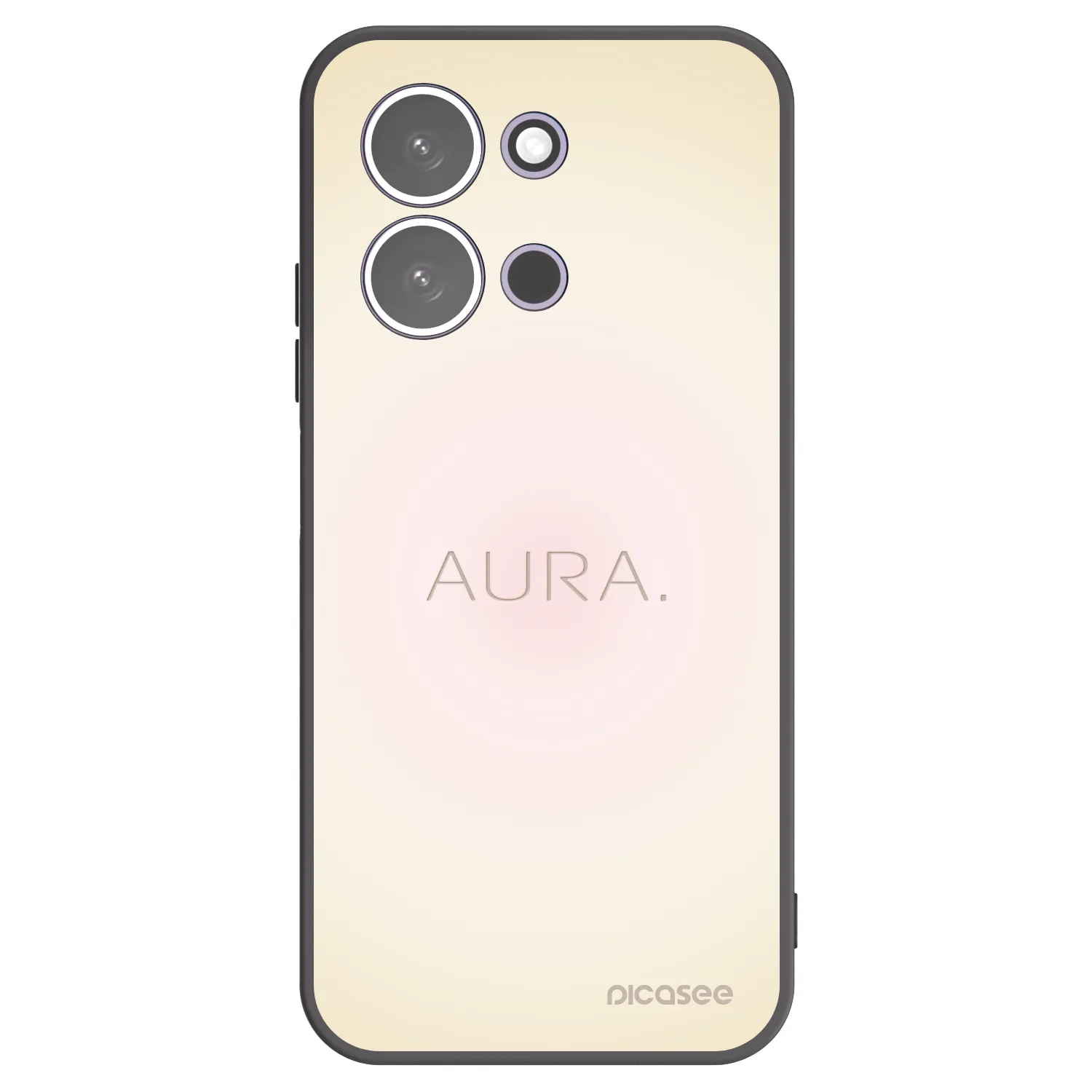 Picasee husă neagră din silicon pentru Xiaomi Redmi 15C 5G - Aura
