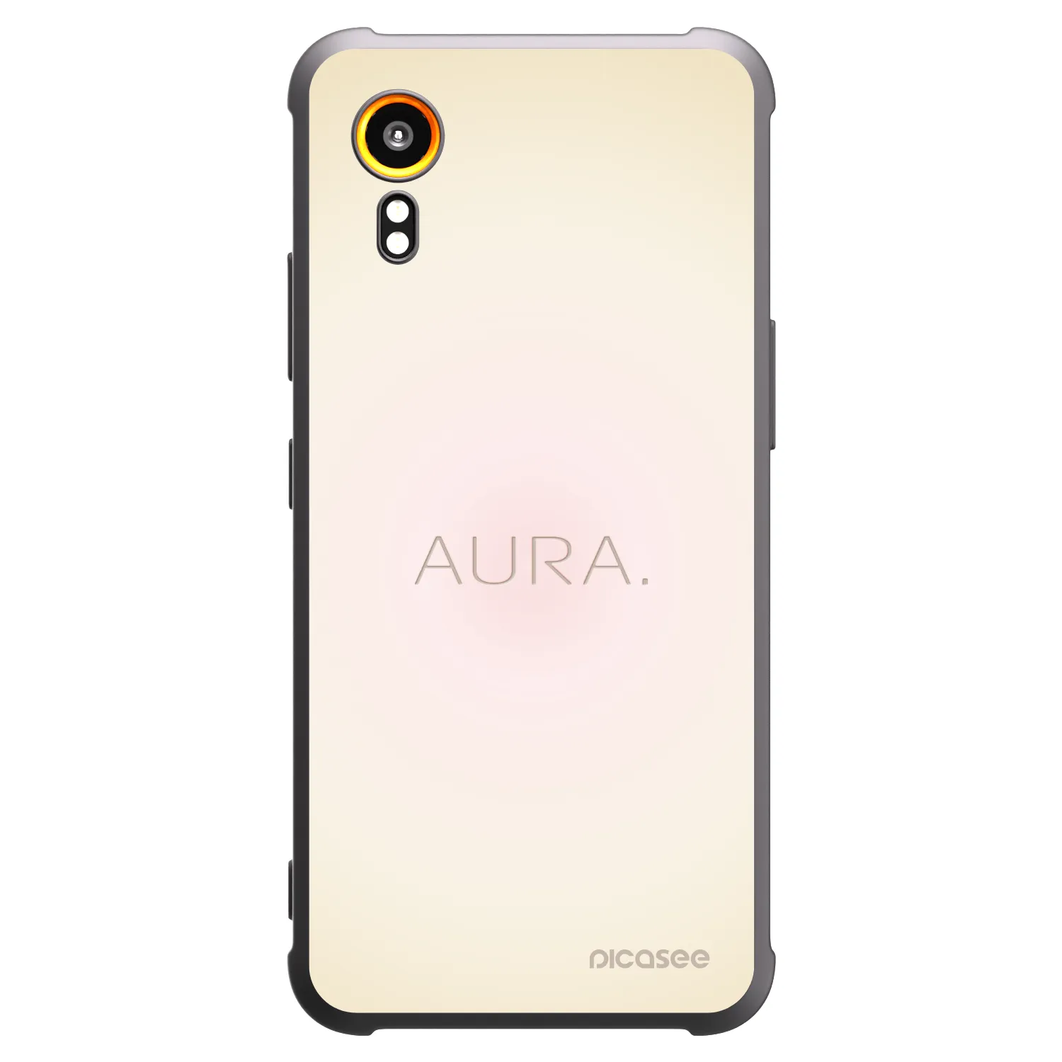 Picasee husă neagră din silicon pentru Samsung Galaxy Xcover 7 - Aura